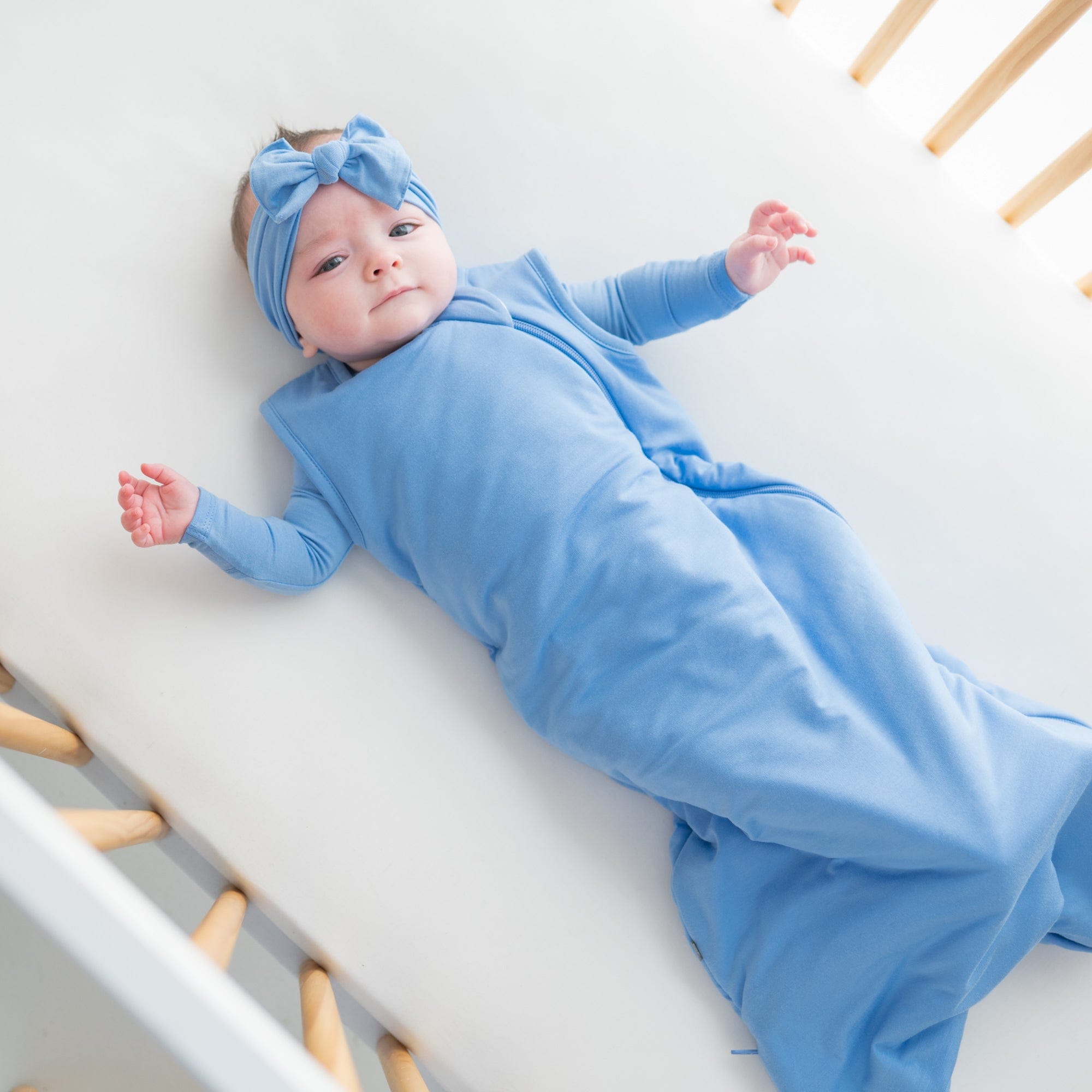 Kyte BABY Sleep Bag 1.0 Tog Sleep Bag in Periwinkle 1.0