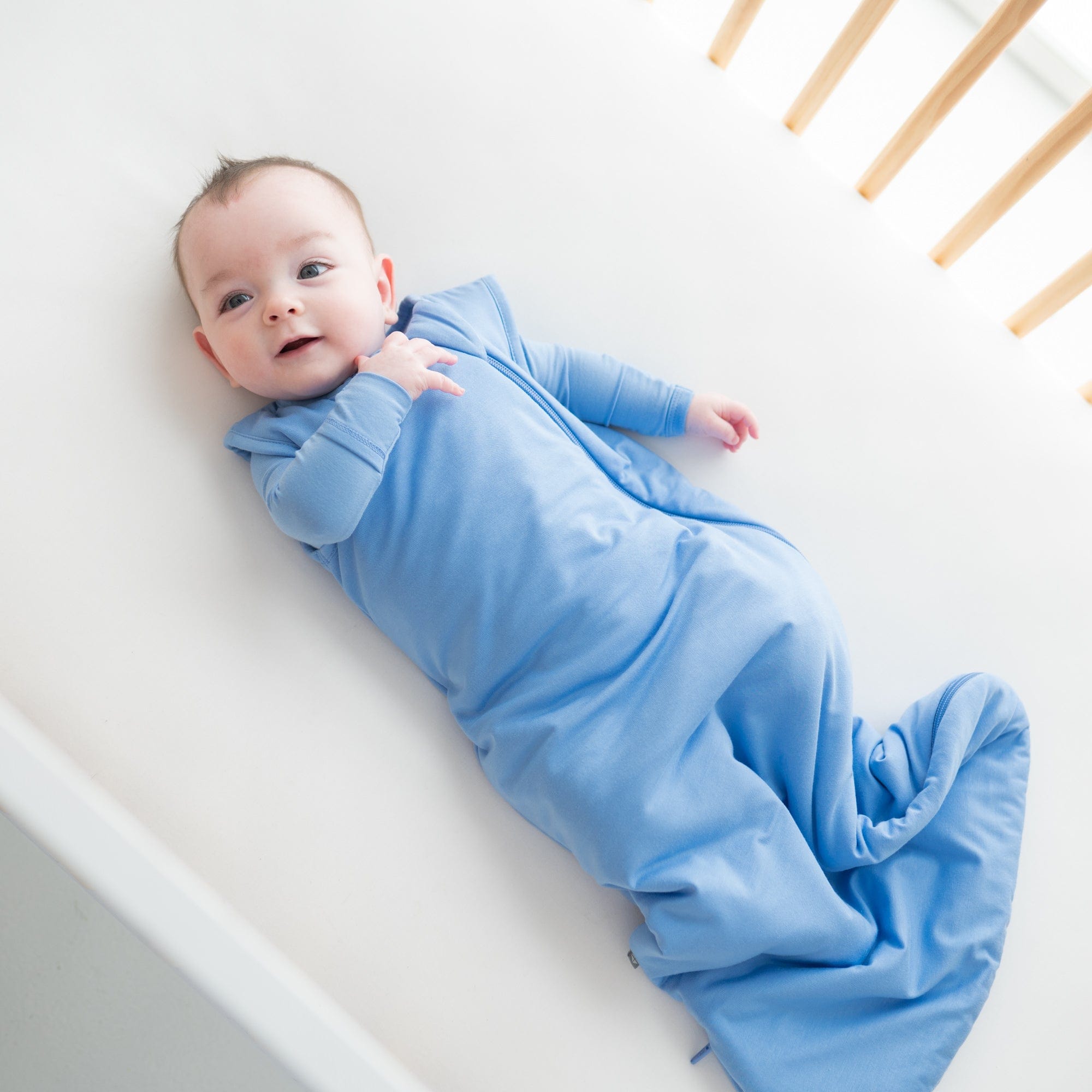Kyte BABY Sleep Bag 1.0 Tog Sleep Bag in Periwinkle 1.0