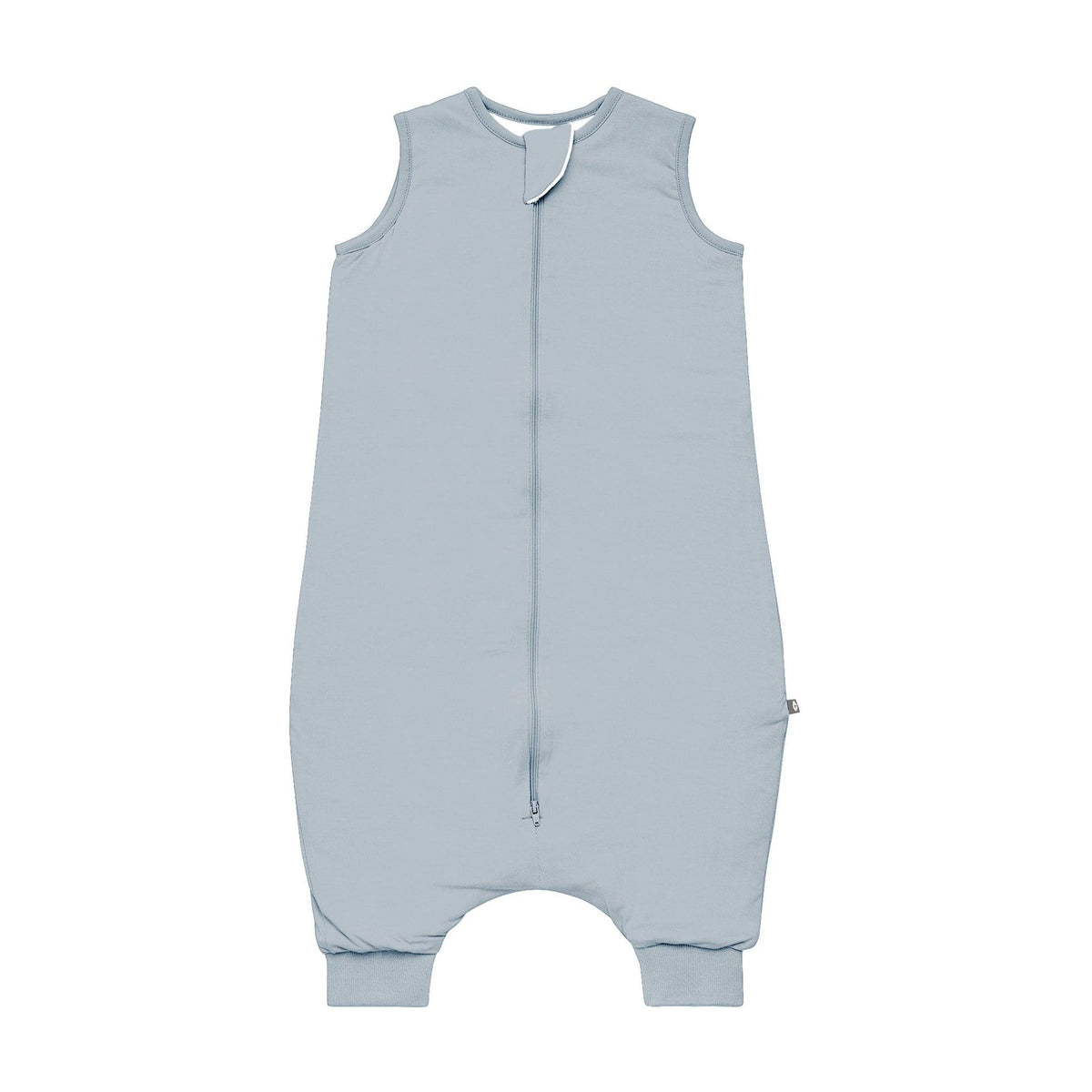 Flat lay of Kyte Baby Sleep Bag Walker in Fog 1.0