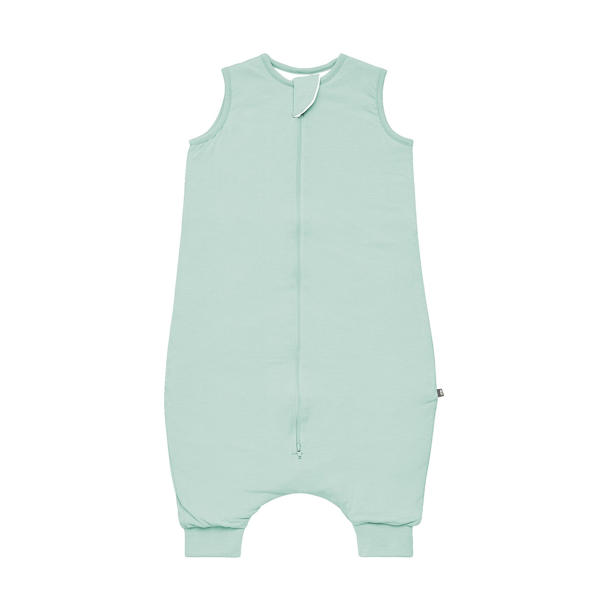 Flat lay of Kyte Baby Sleep Bag Walker in Sage 1.0