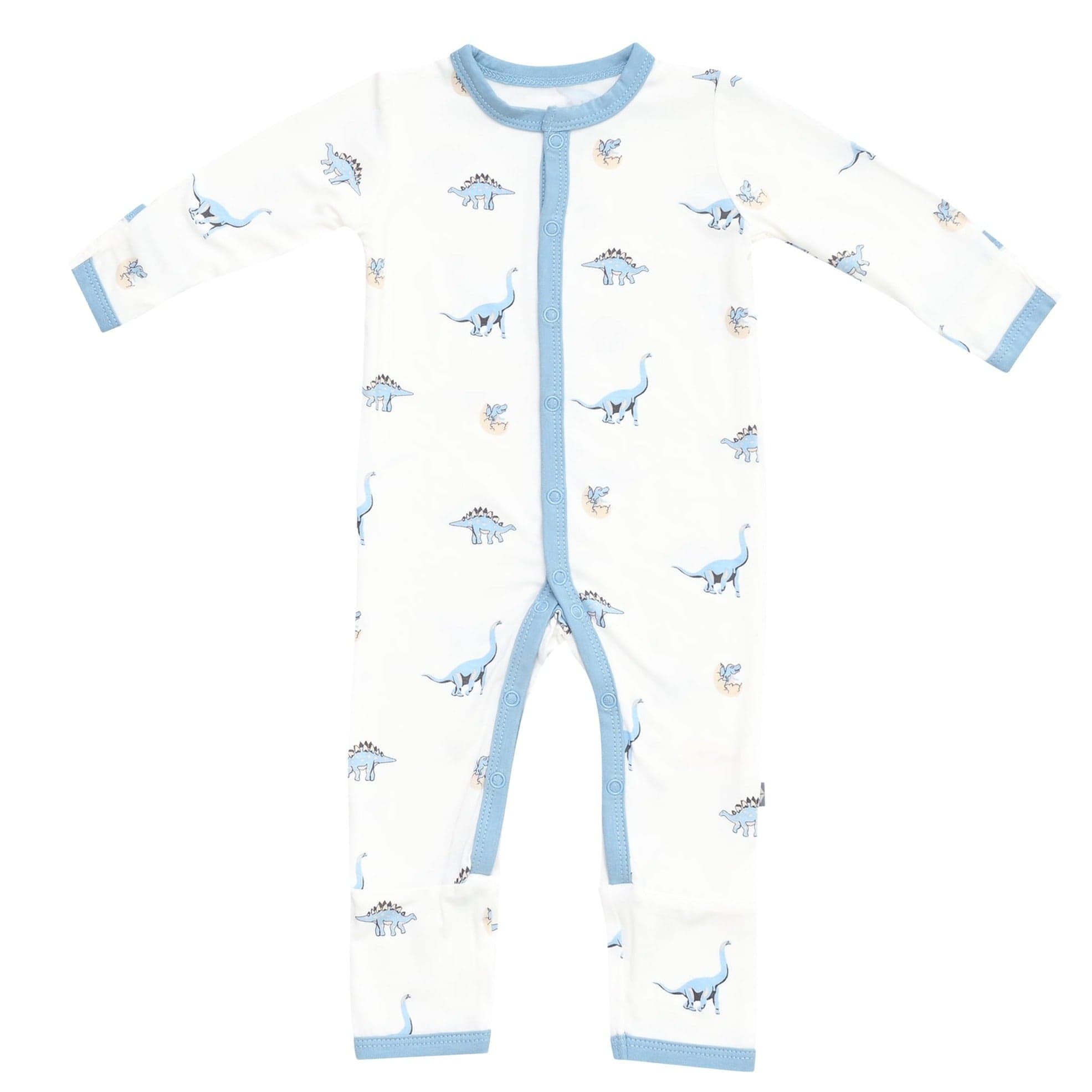 Kyte Baby Snap Romper in Jurassic