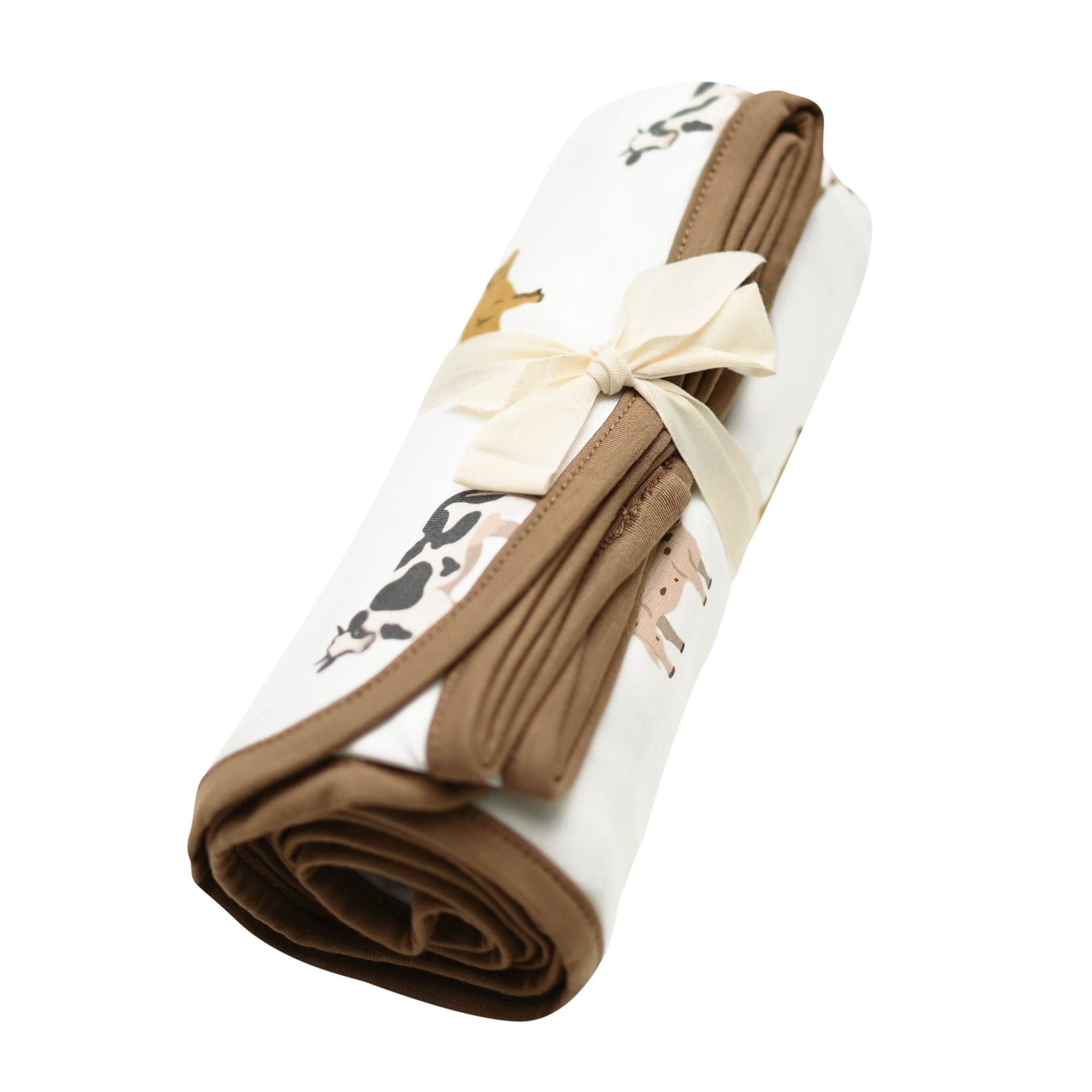 Kyte Baby bamboo Swaddling Blanket in Moo