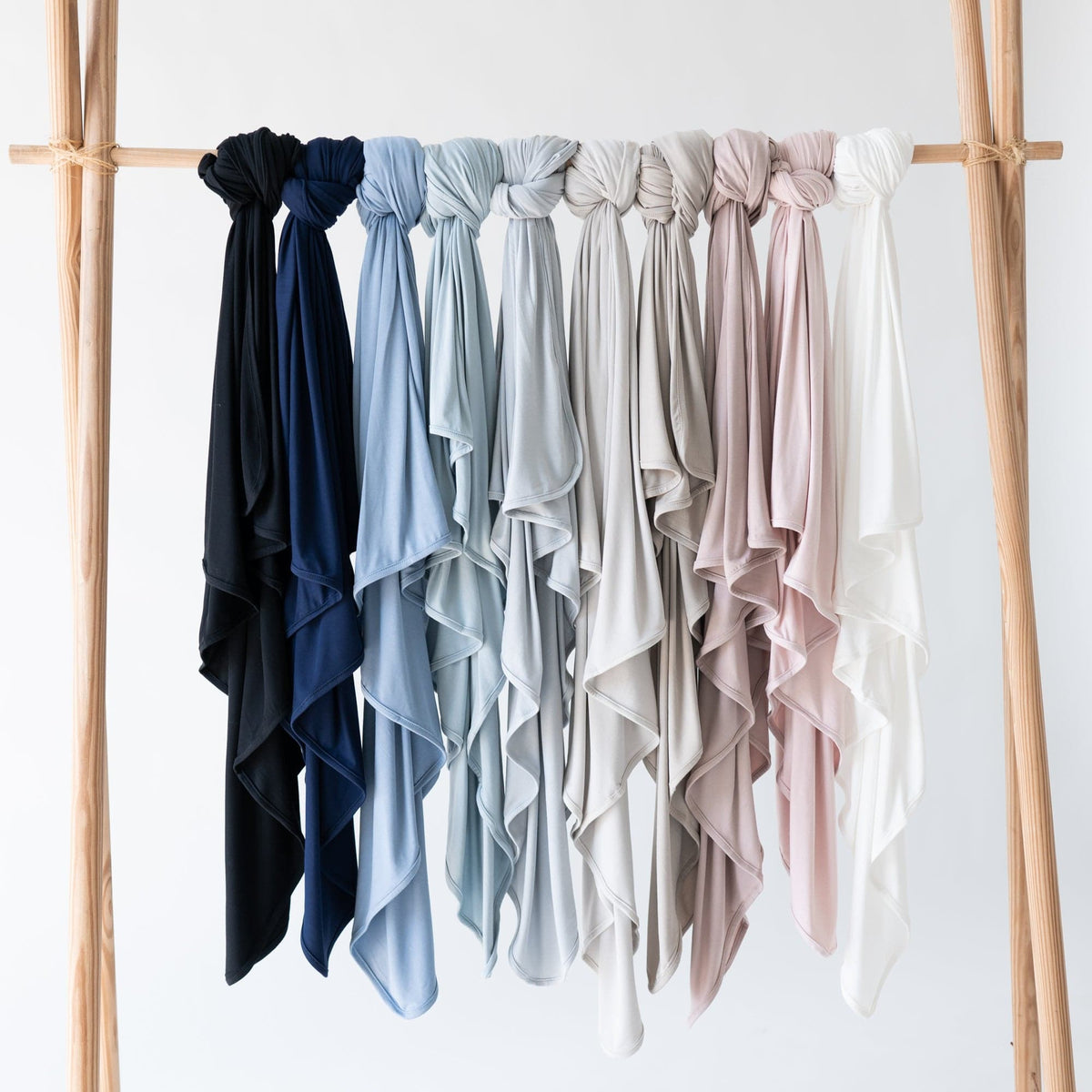 Kyte Baby Swaddle Blankets in core colors