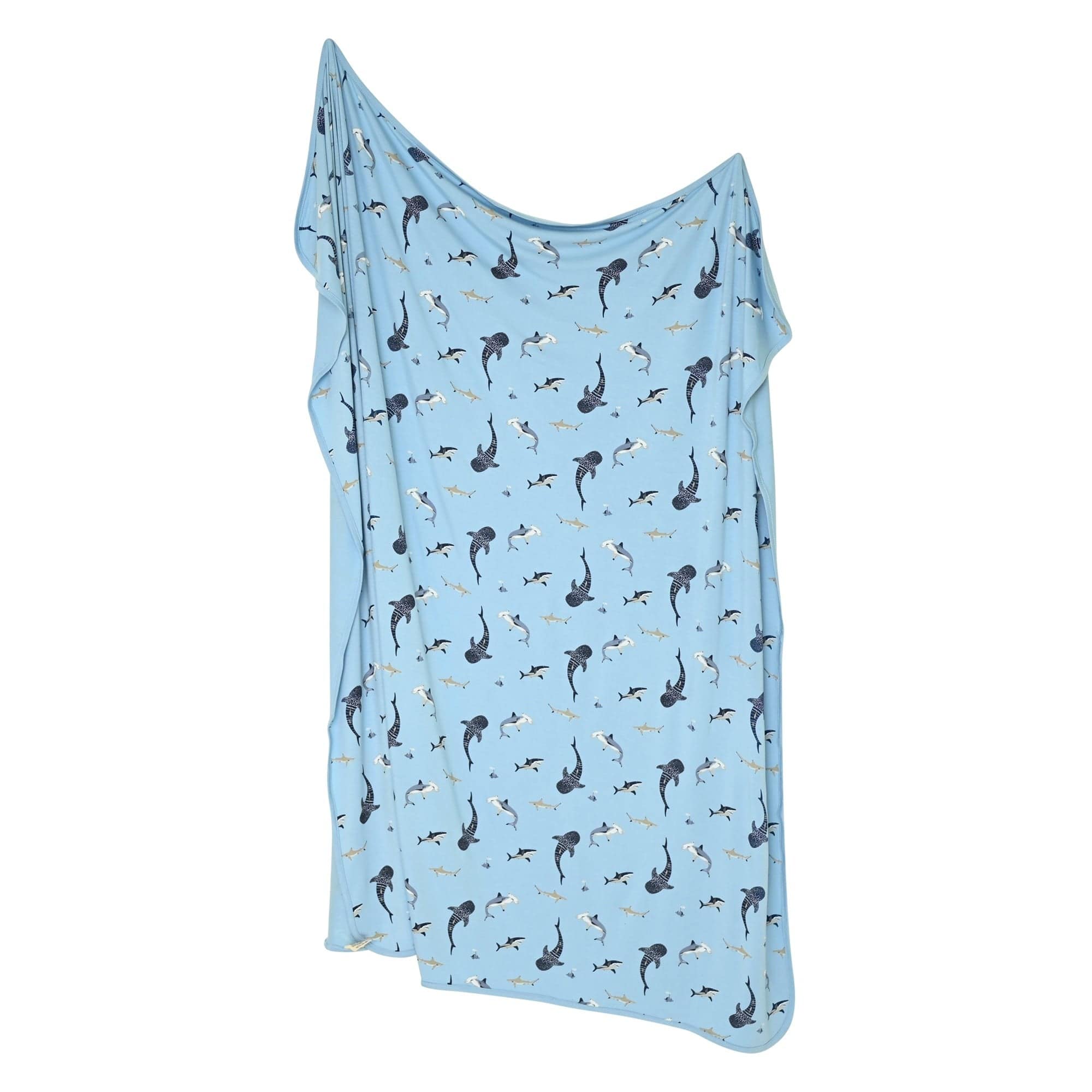 Kyte Baby Swaddle Blanket in Stream Shark