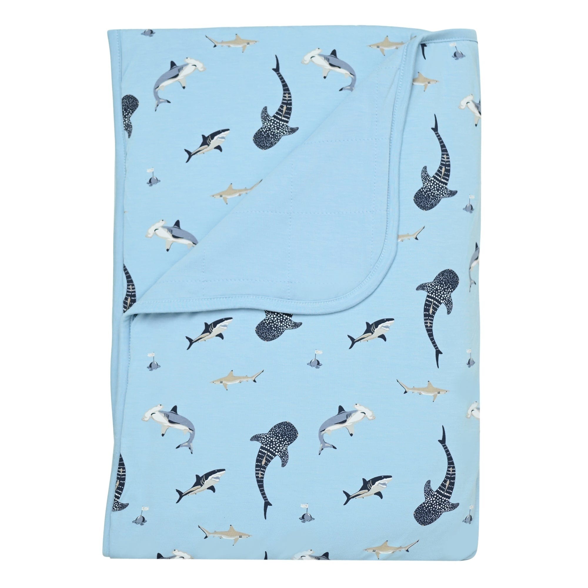 Toddler Blanket in Stream Shark 1.0