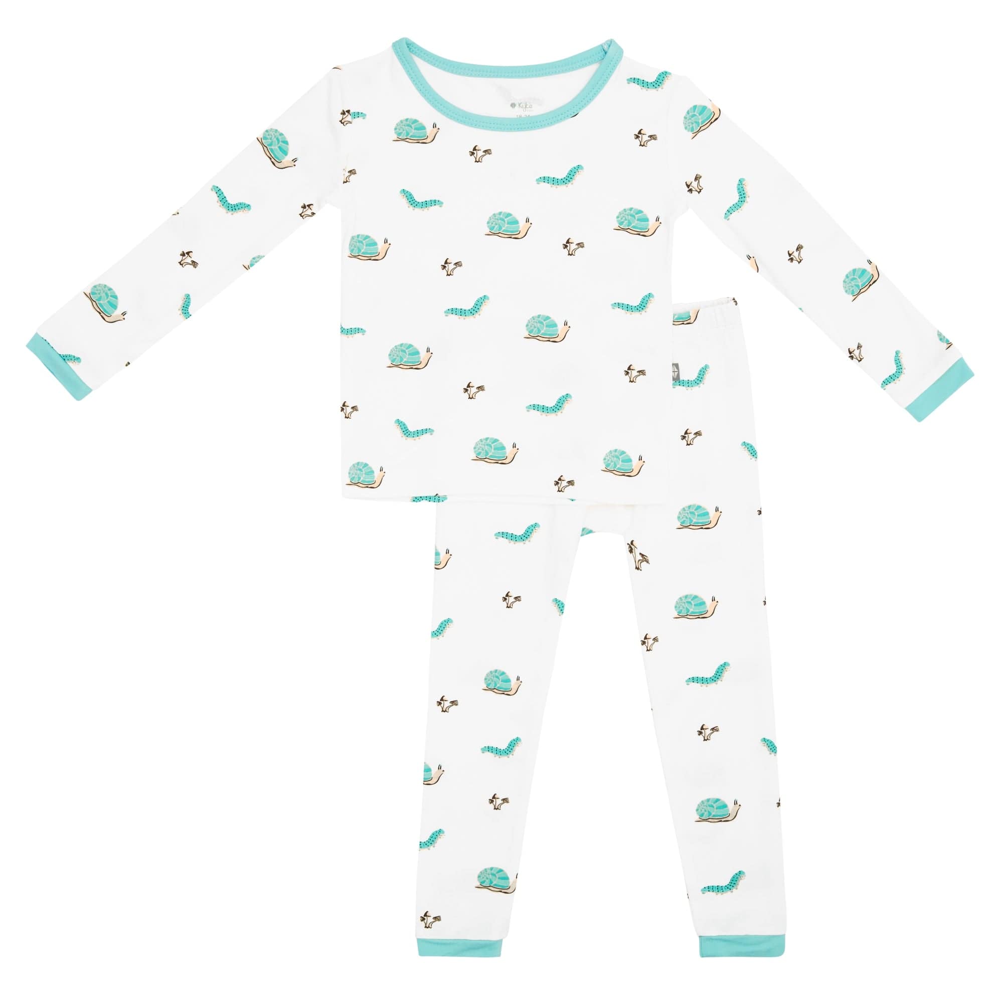 Kyte BABY Toddler Long Sleeve Pajamas Toddler Pajama Set in Crawl
