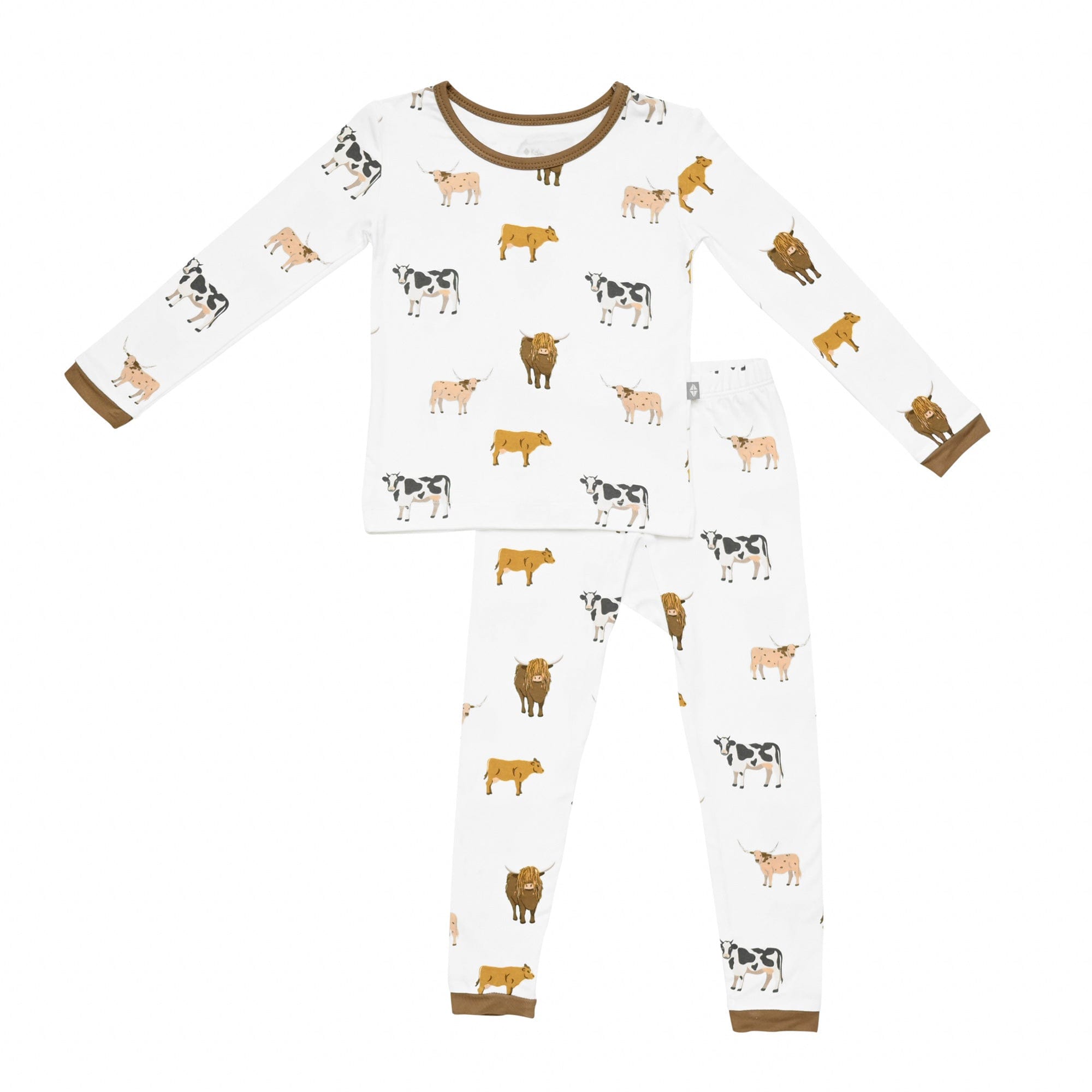 Kyte Baby Long Sleeve Pajamas in Moo