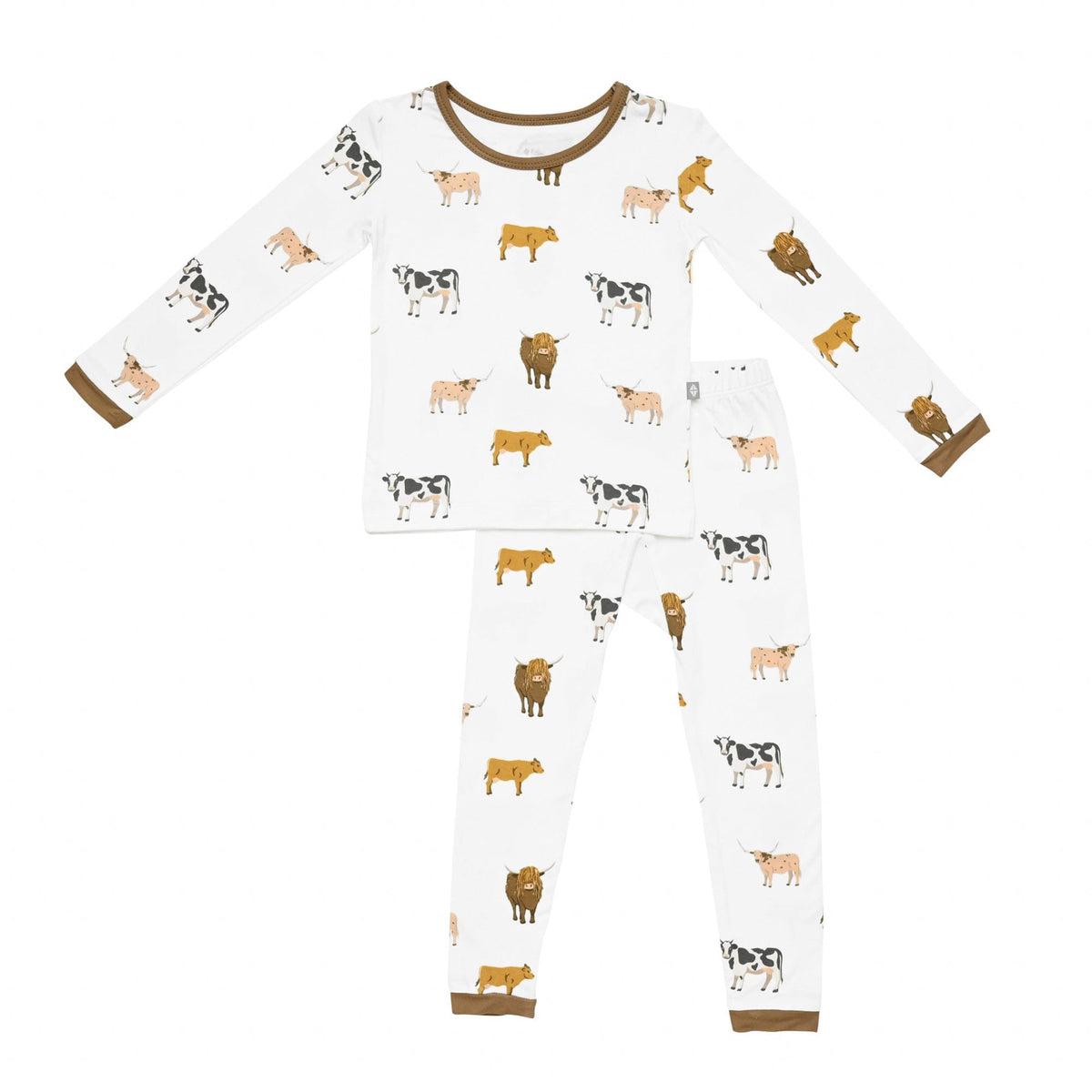 Kyte Baby Long Sleeve Pajamas in Moo
