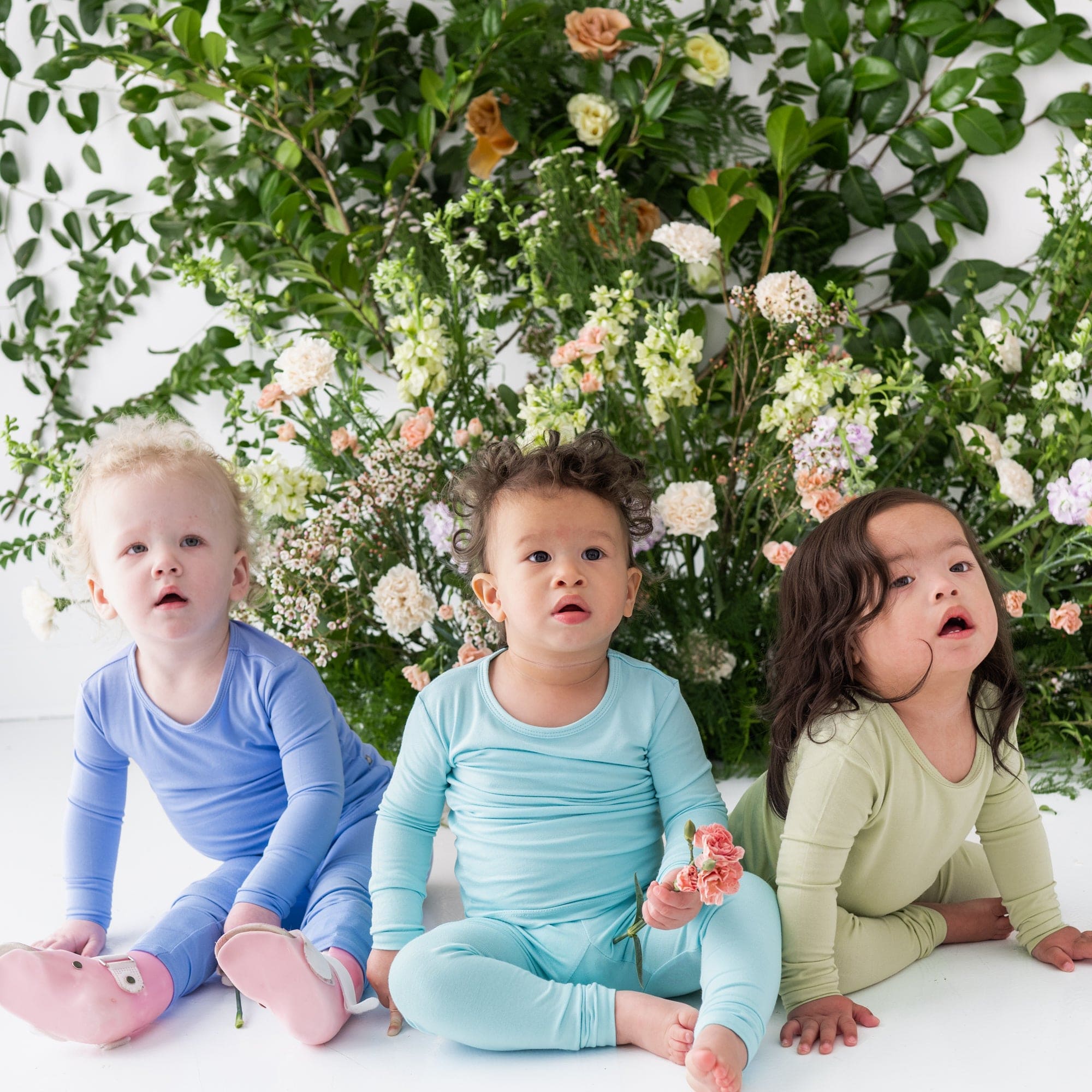 Kyte BABY Toddler Long Sleeve Pajamas Toddler Pajama Set in Periwinkle