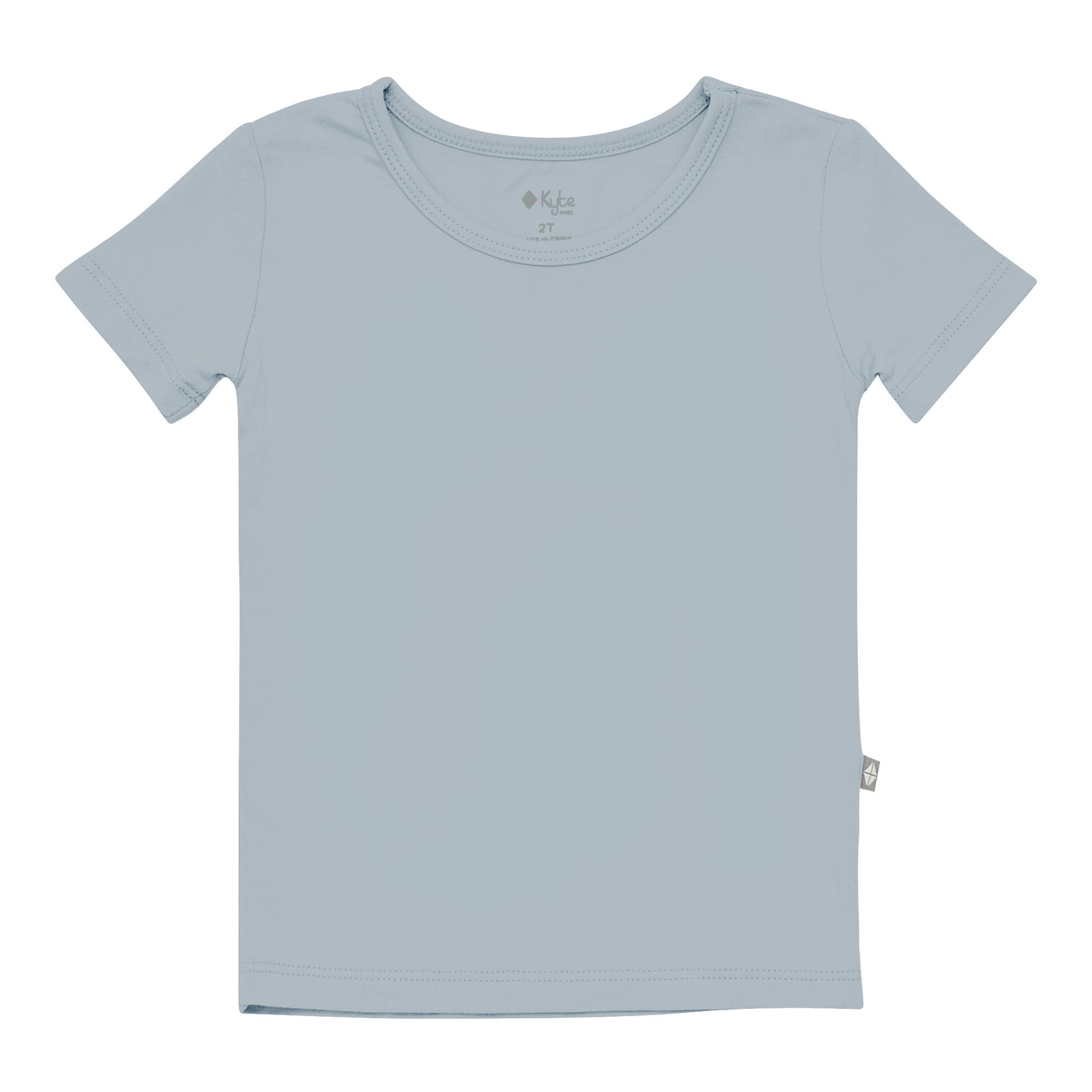 Shirt from Short Sleeve Pajama Set in Fog