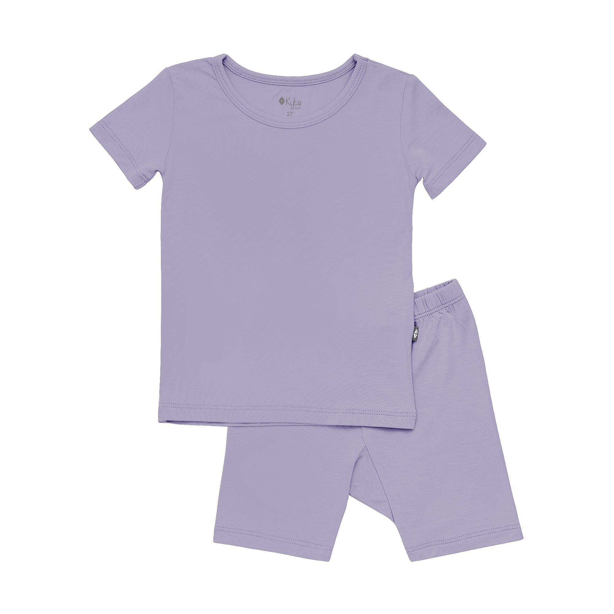 Kyte Baby Short Sleeve Pajamas in Taro