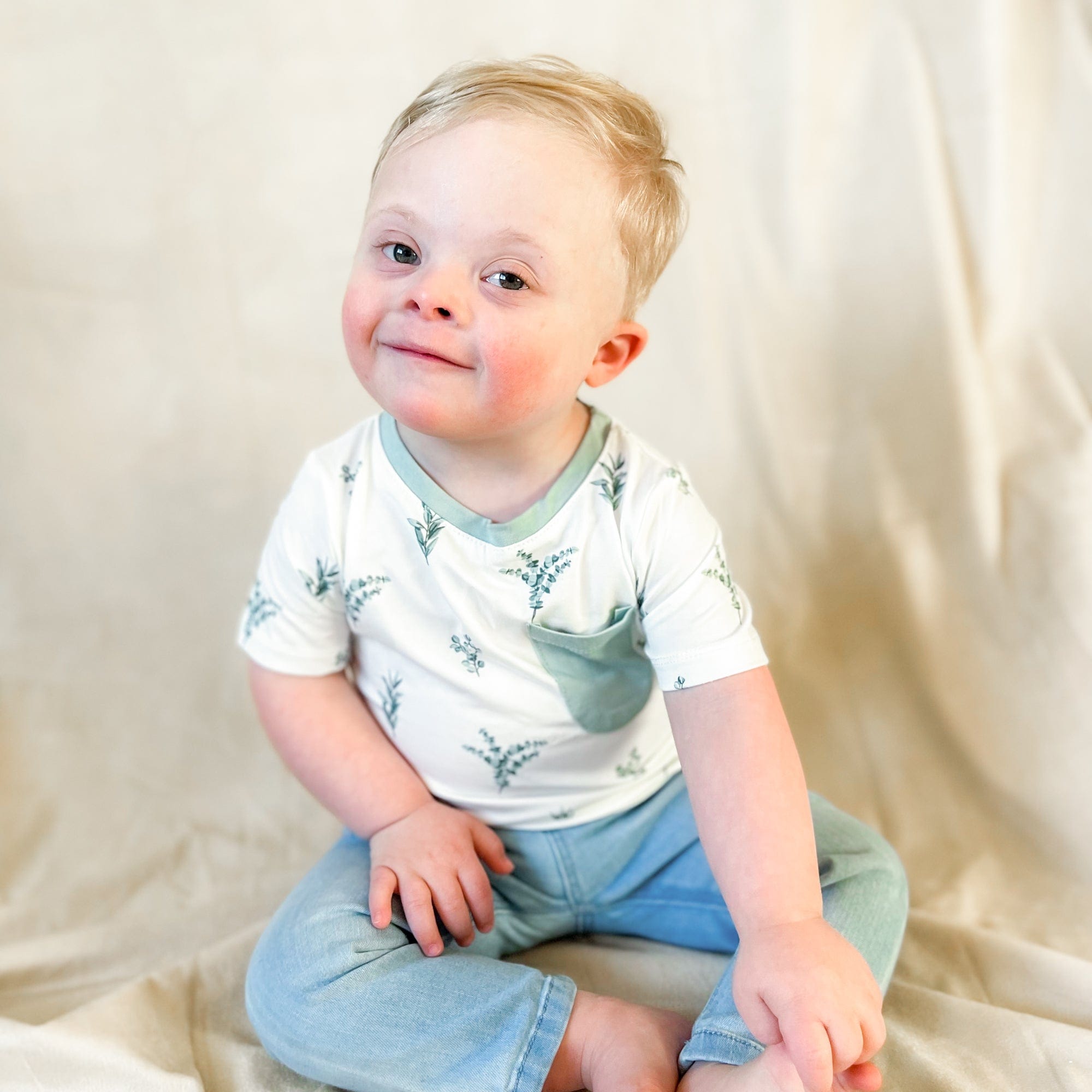 Kyte BABY Toddler Unisex Tee Toddler Unisex Tee in Eucalyptus