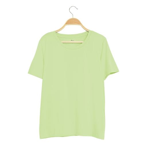 Kyte BABY Women's Crew Neck Tee Women's Crew Neck Tee in Pistachio