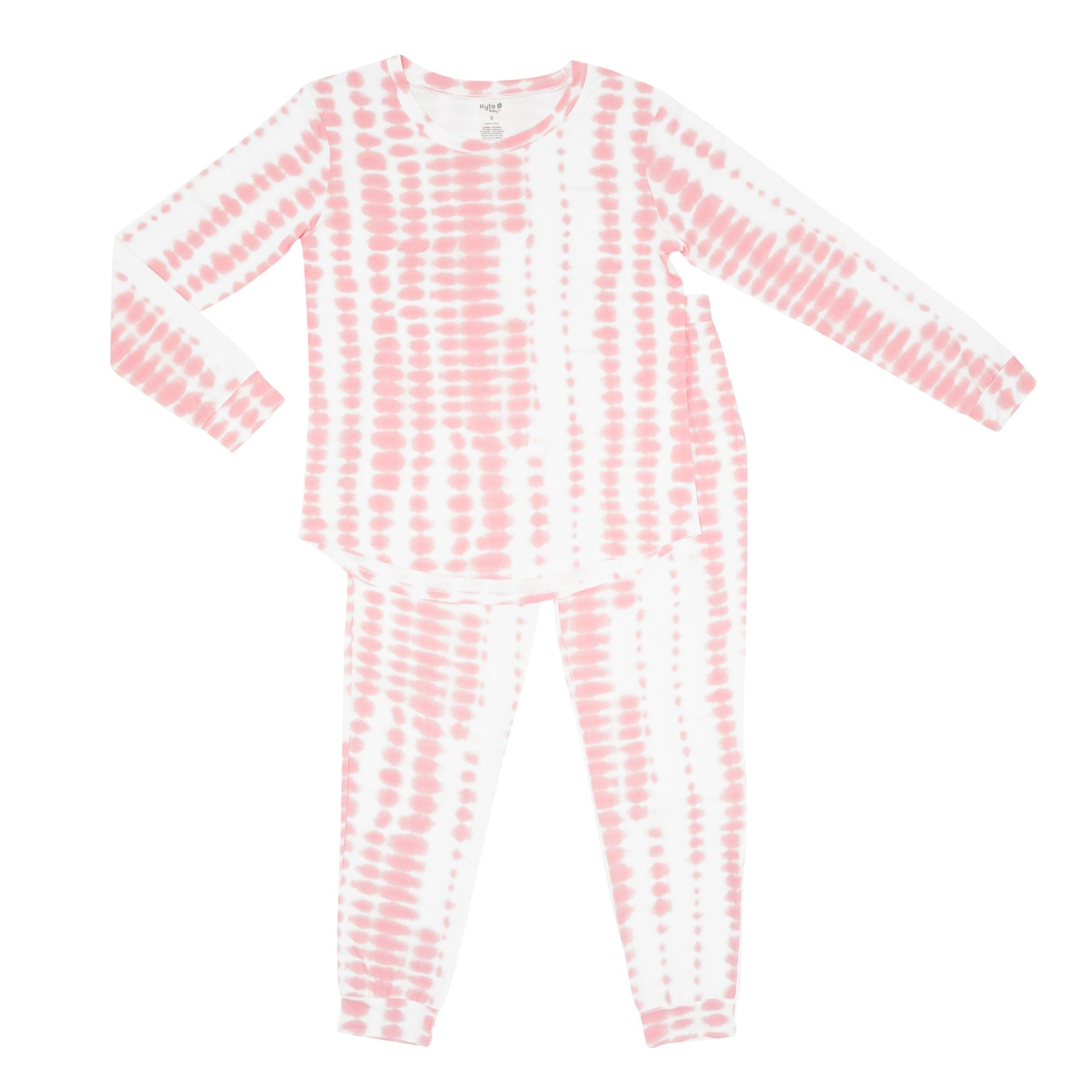 Kyte BABY Women's Jogger Pajama Set Women's Jogger Pajama Set in Crepe Rip Tide