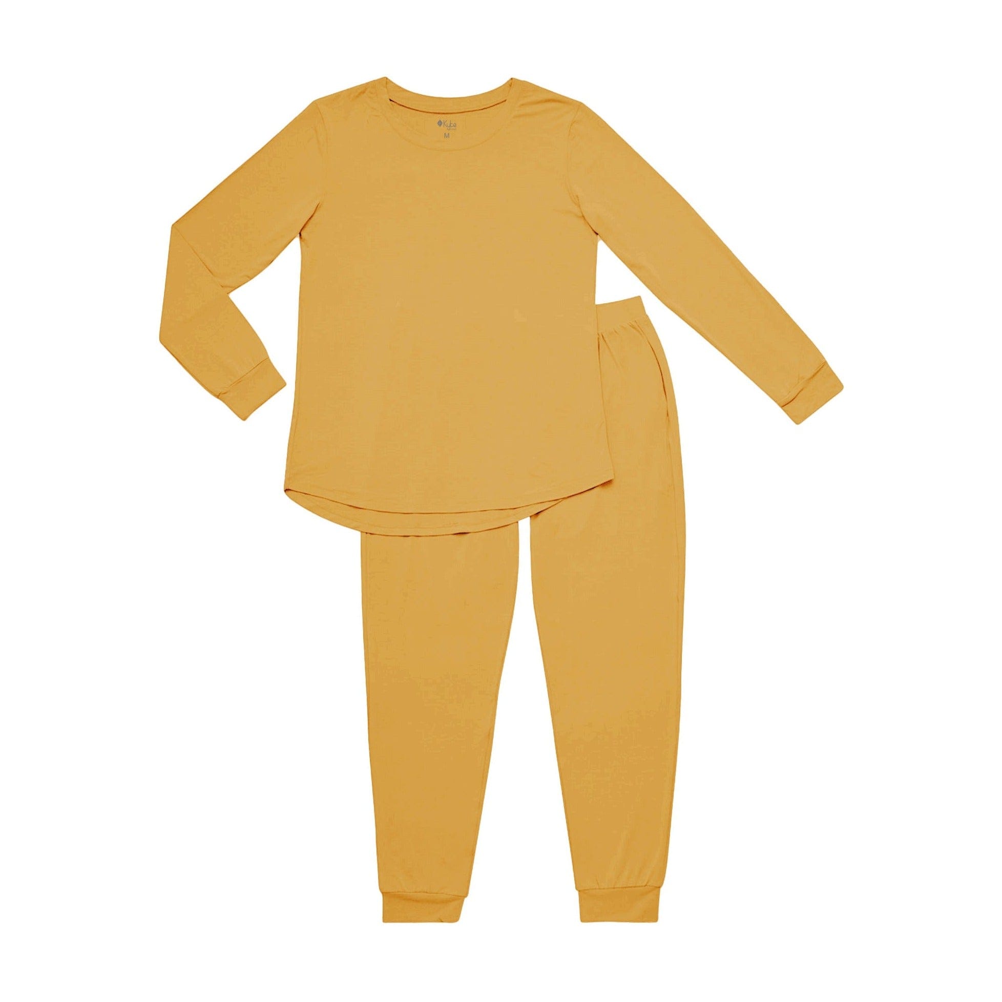 Kyte BABY Women's Jogger Pajama Set Women's Jogger Pajama Set in Marigold