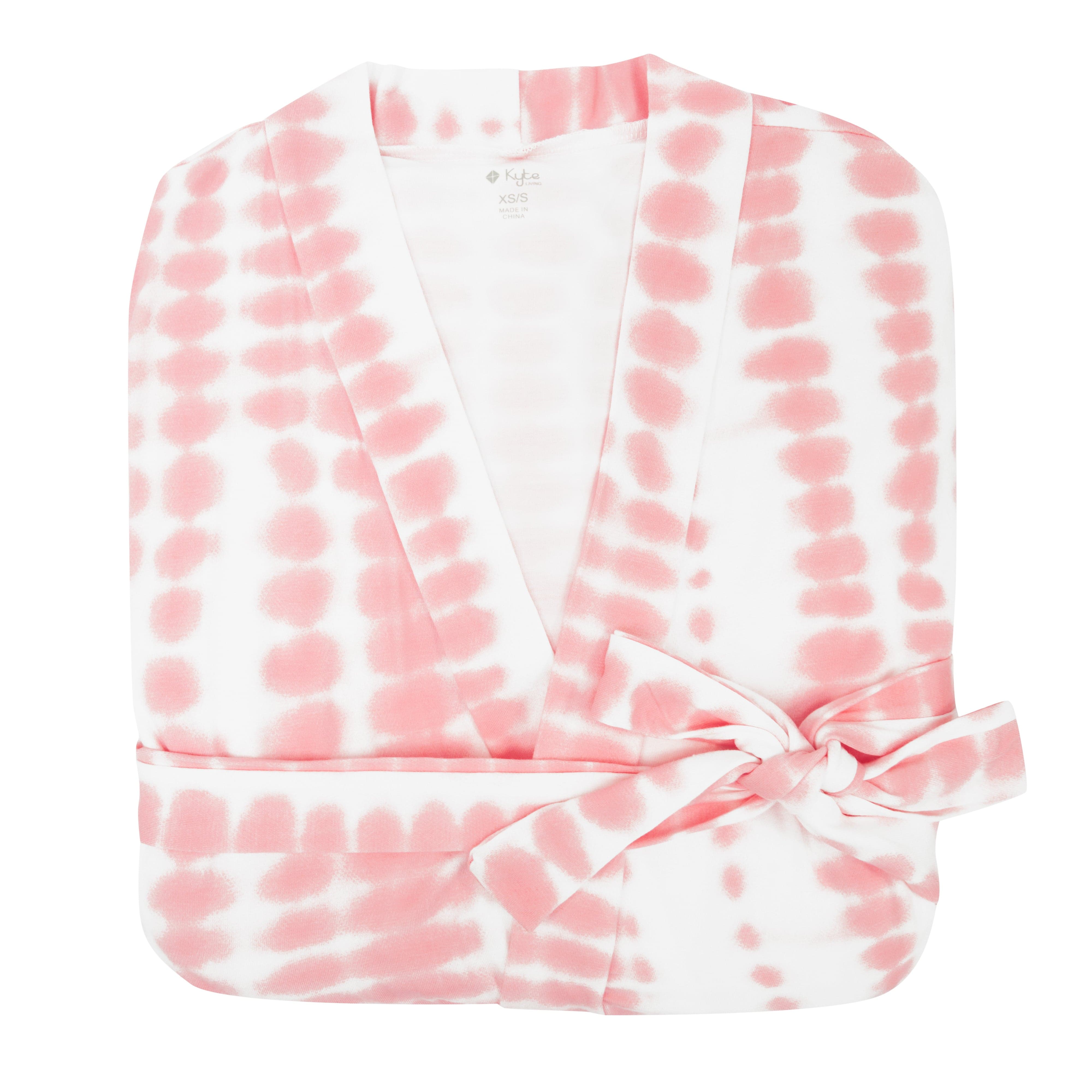 Kyte BABY Women's Lounge Robe Women’s Lounge Robe in Crepe Rip Tide