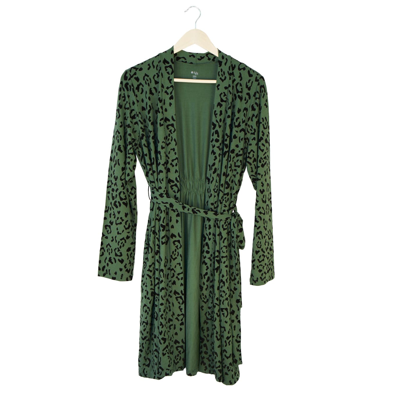 Kyte BABY Women's Lounge Robe Women’s Lounge Robe in Hunter Leopard
