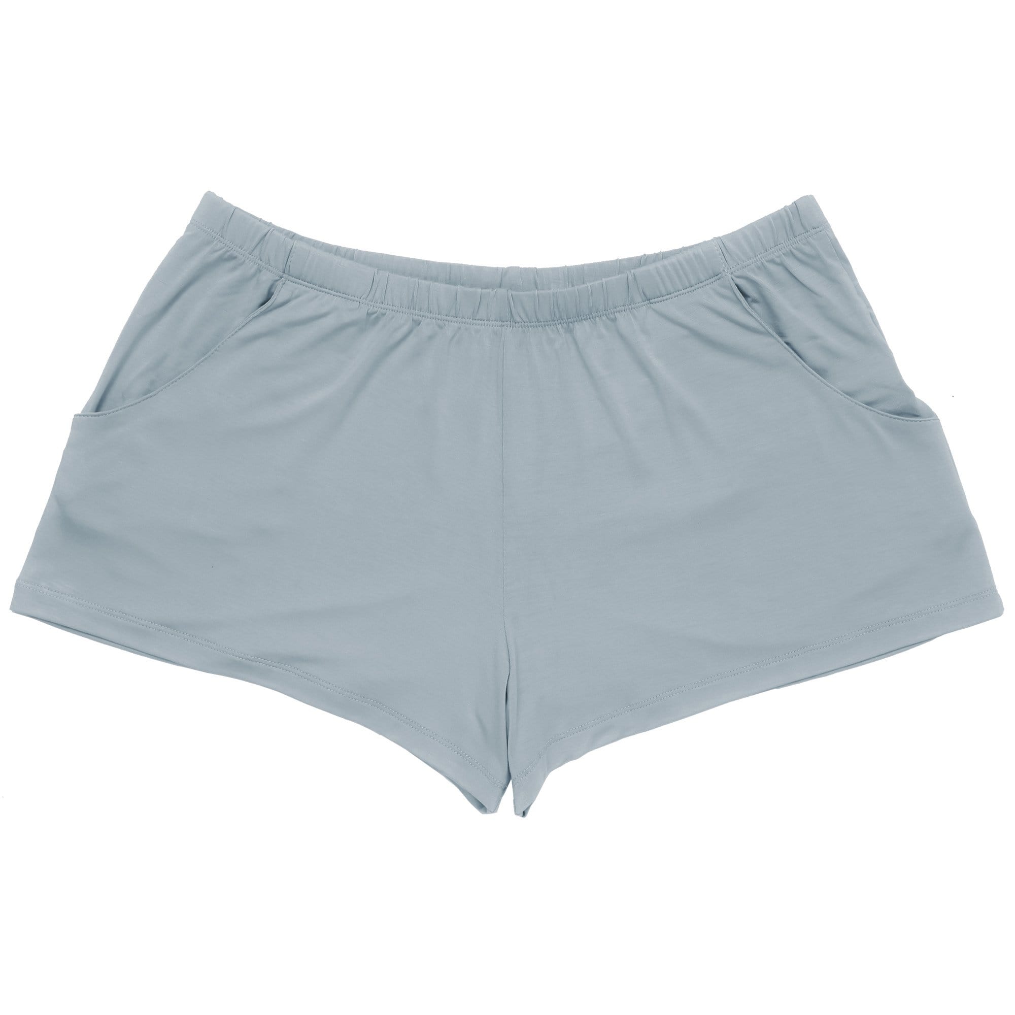 Kyte Baby Women's bamboo shorts in Fog