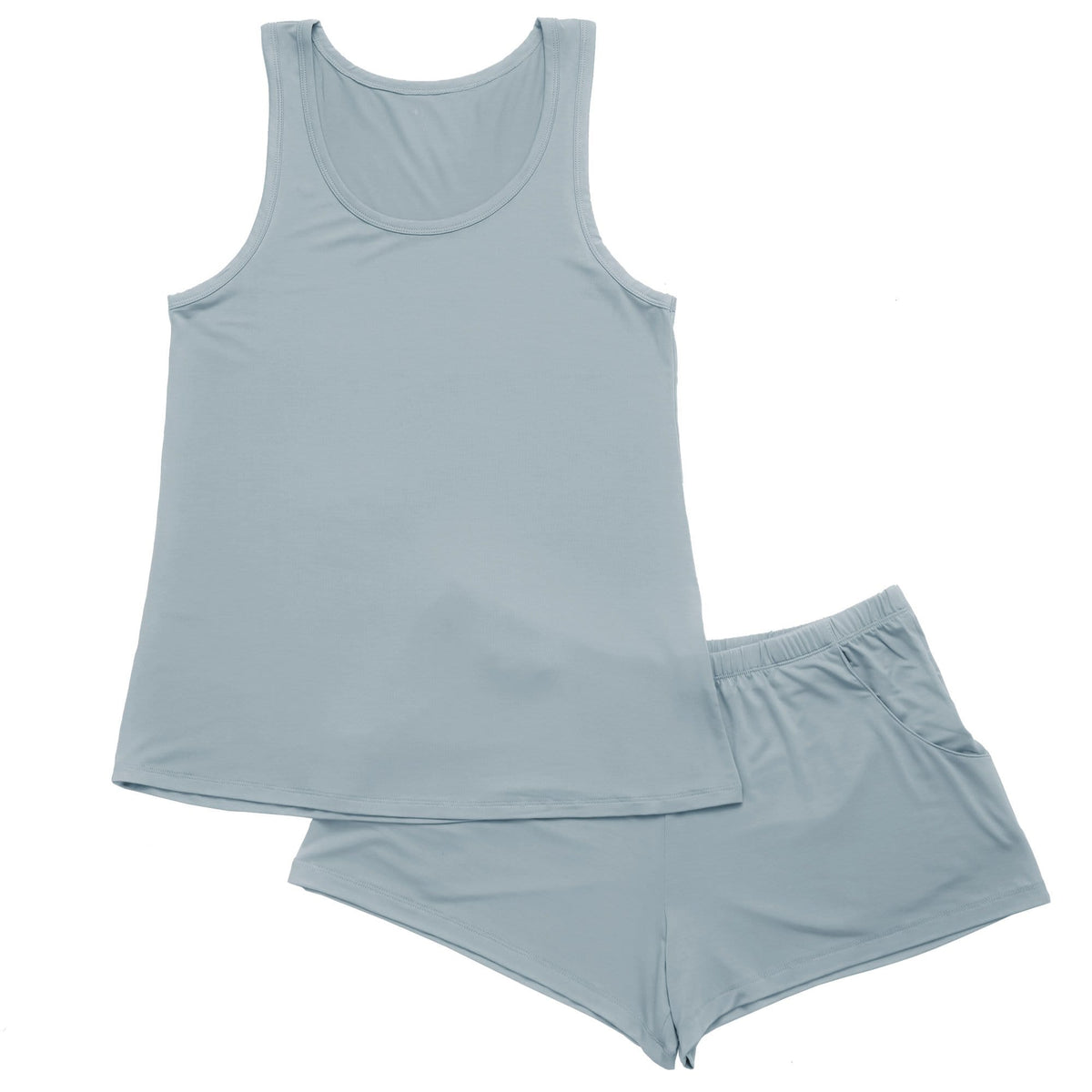 Kyte Baby Women's Tank Set in Fog