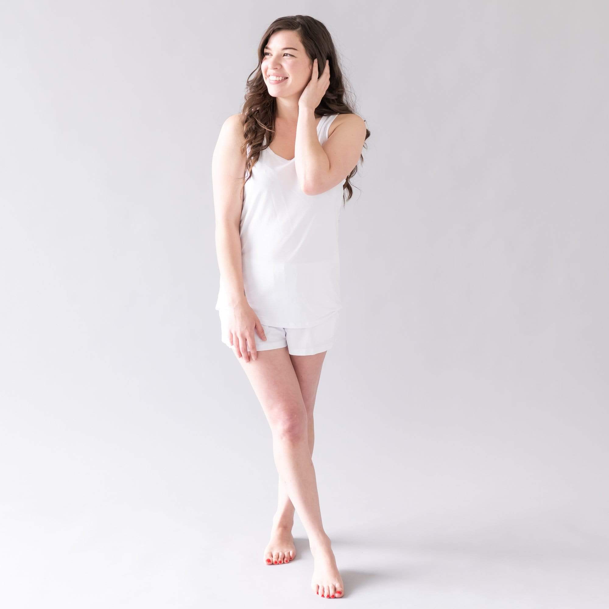 Kyte BABY Women’s Tank Set Women’s Tank Set in Snow