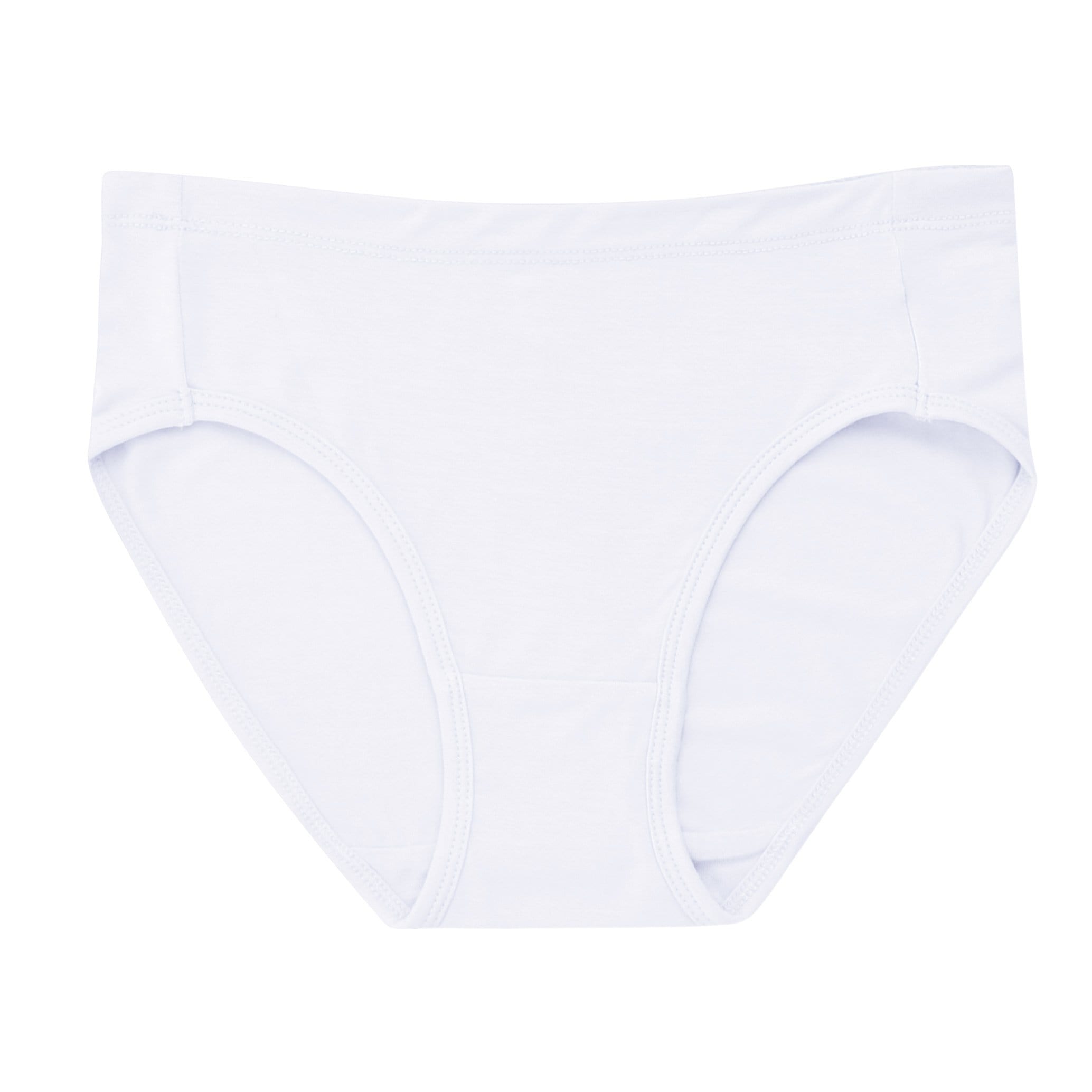 Just My Size Women's Cotton Briefs, 10-White at  Women's Clothing  store: Briefs Underwear