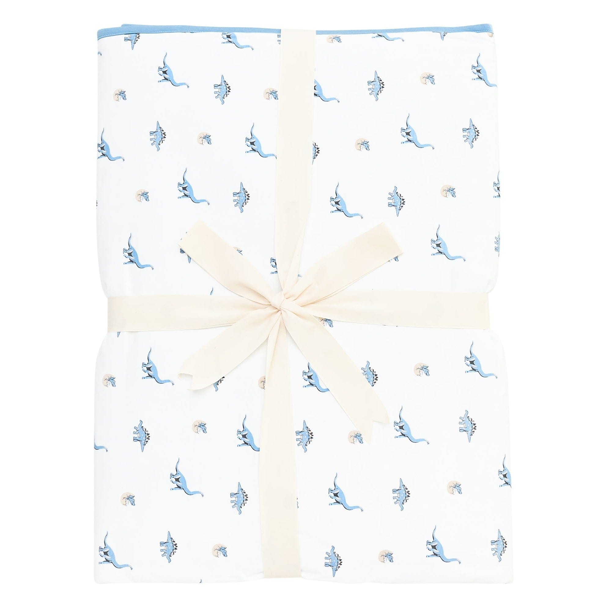 Quilted bamboo Kyte Baby Youth Blanket in Jurassic 1.0