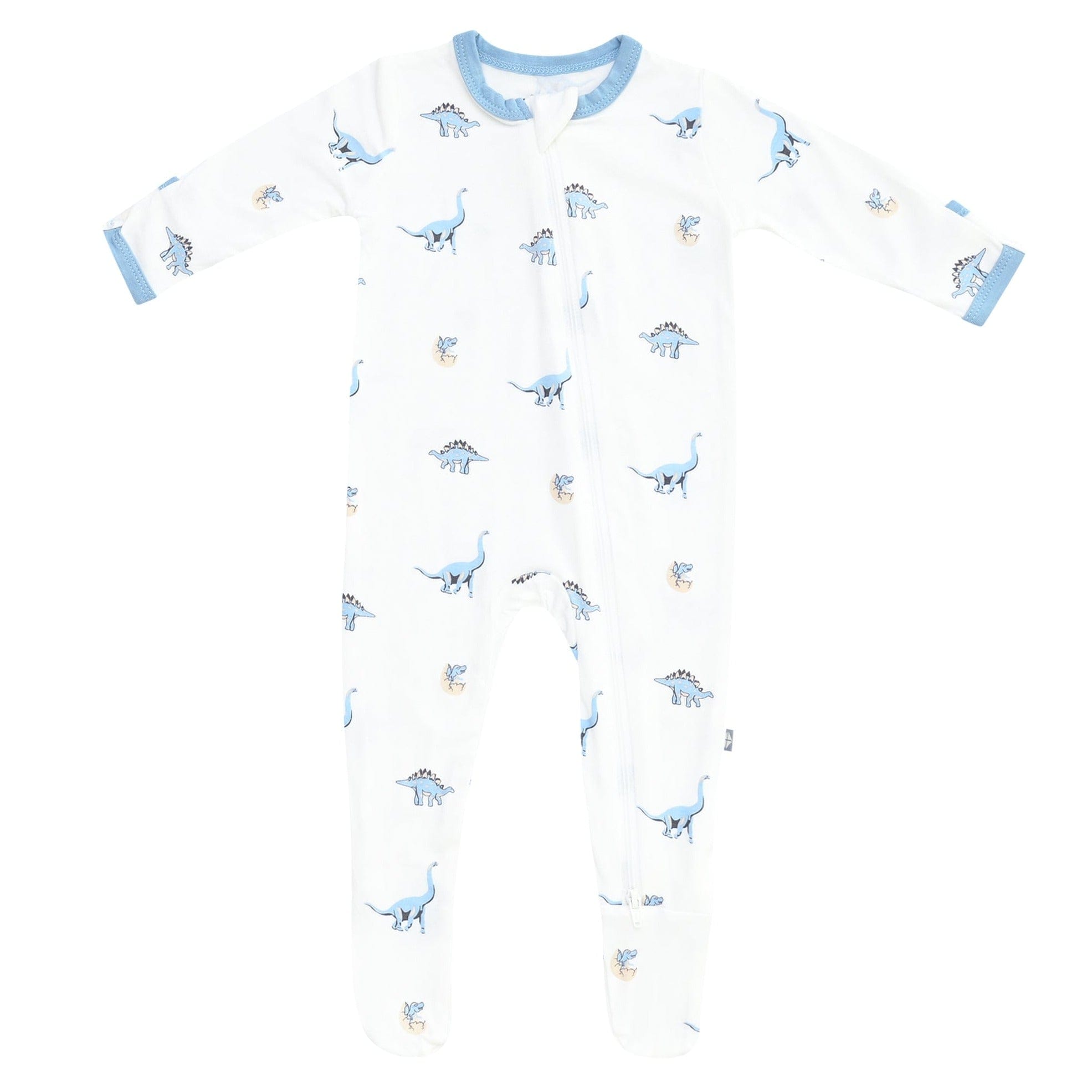 Kyte Baby Zippered Footie in Jurassic