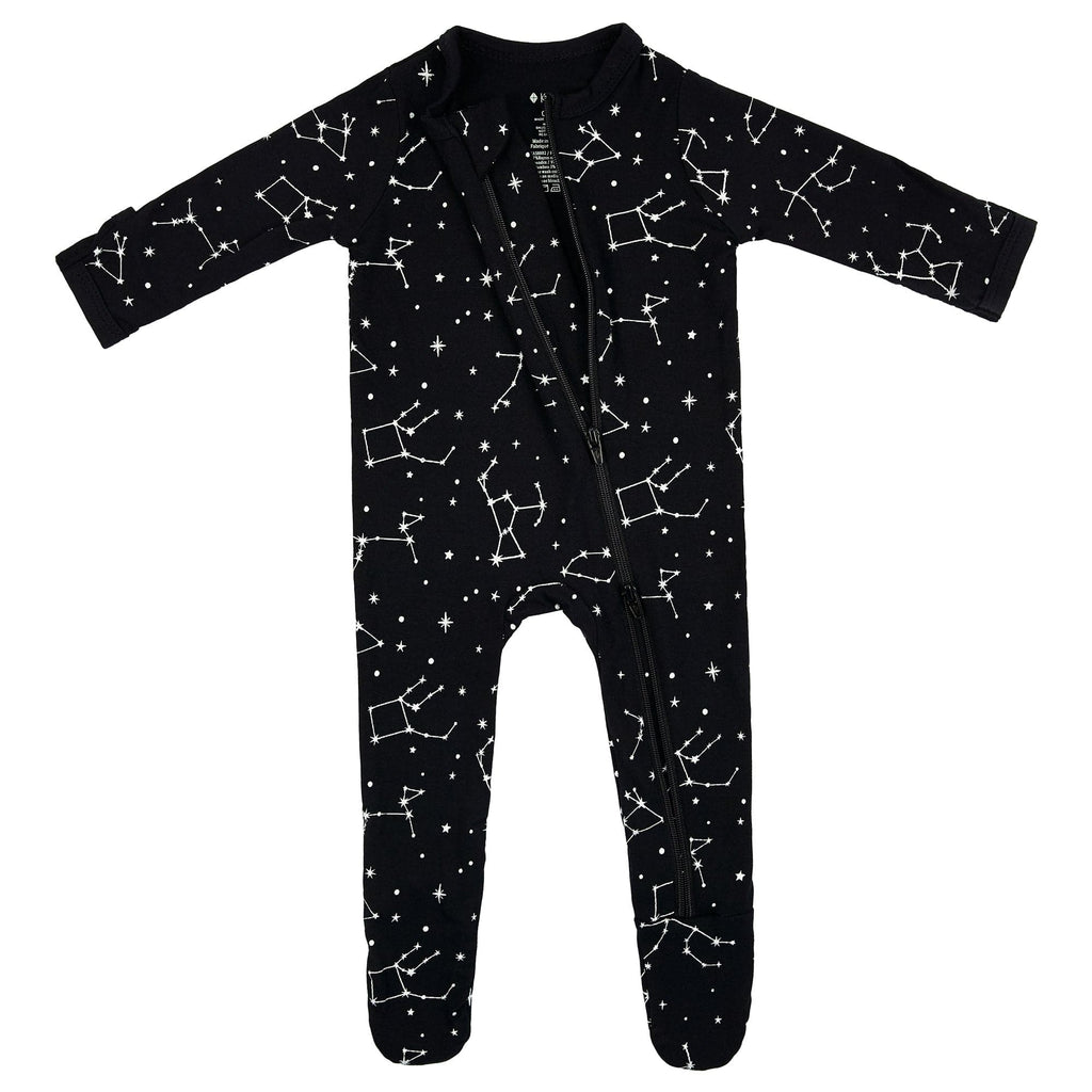 Kyte Zippered Footie, Midnight