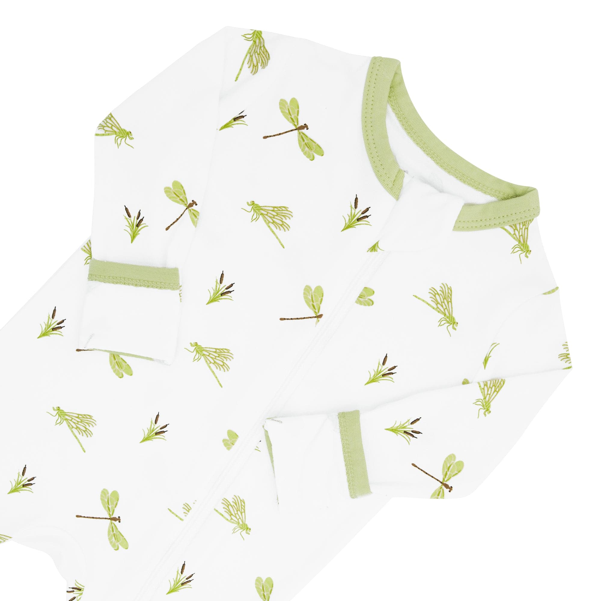 Kyte BABY Zippered Rompers Zippered Romper in Dragonfly