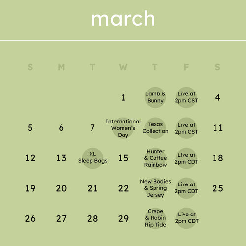 March 2023 Launch Calendar Overview