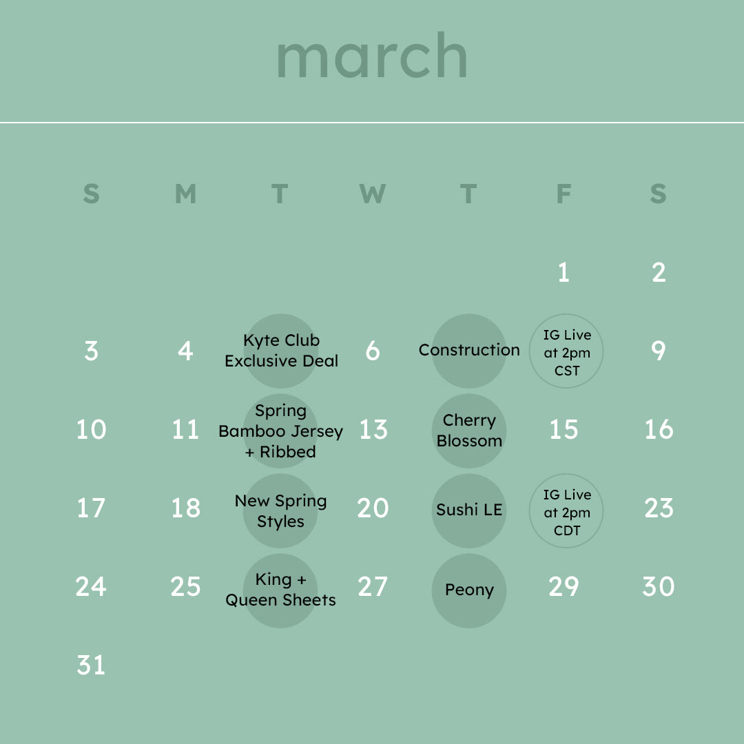 March Launch Calendar Overview