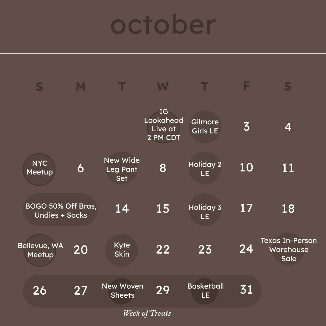 October 2025 Launch Calendar Overview