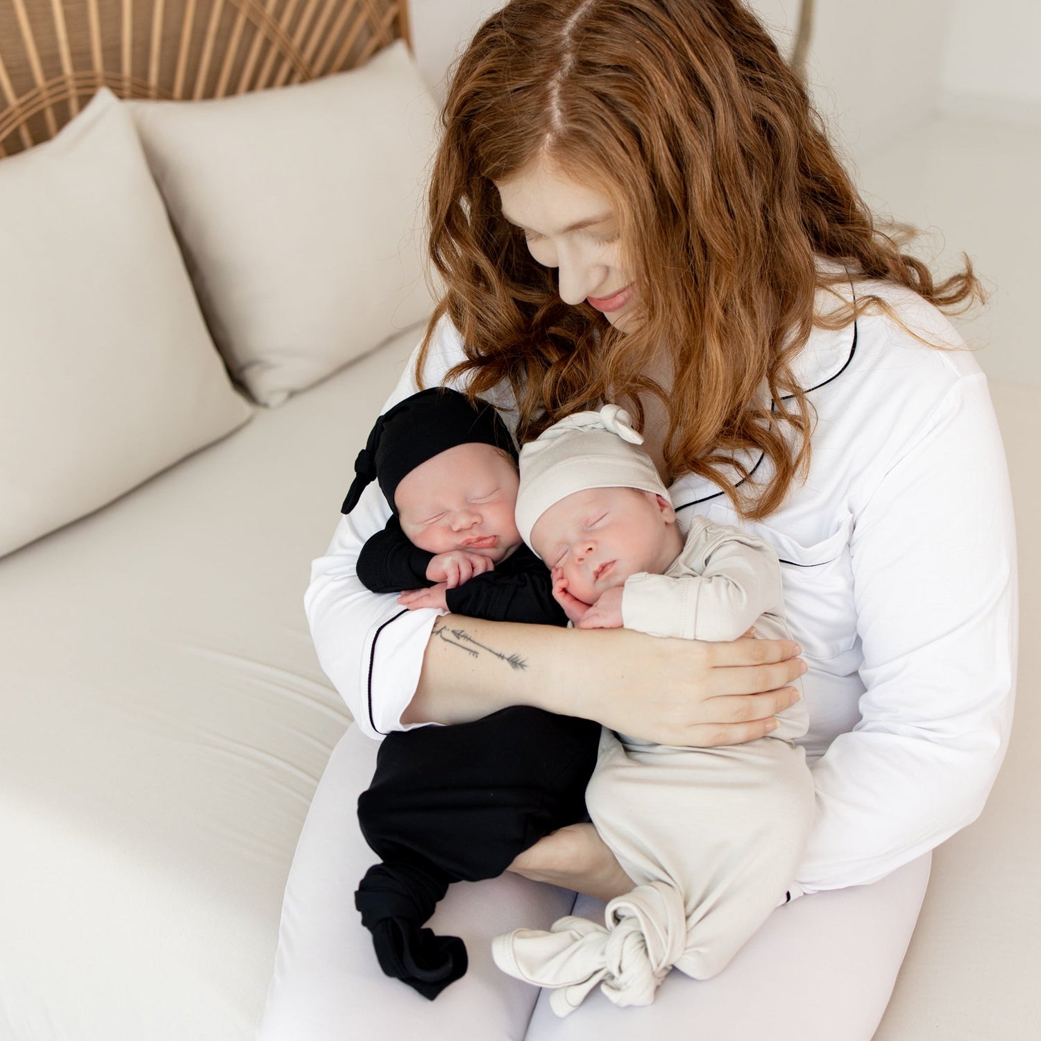 The Beauty and Function of Classic Newborn Knotted Gowns