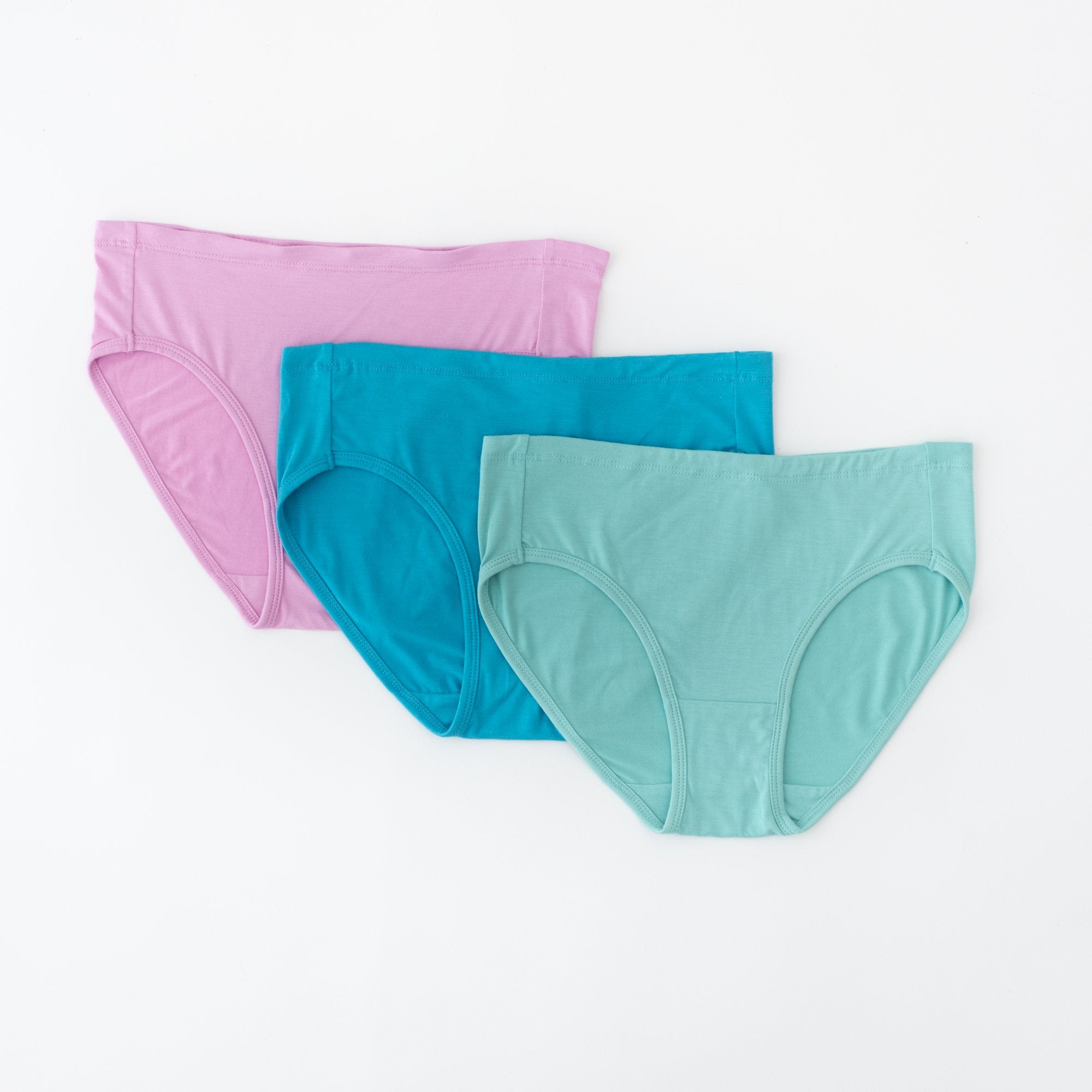 Bubblegum, Lagoon and Jade womens underwear