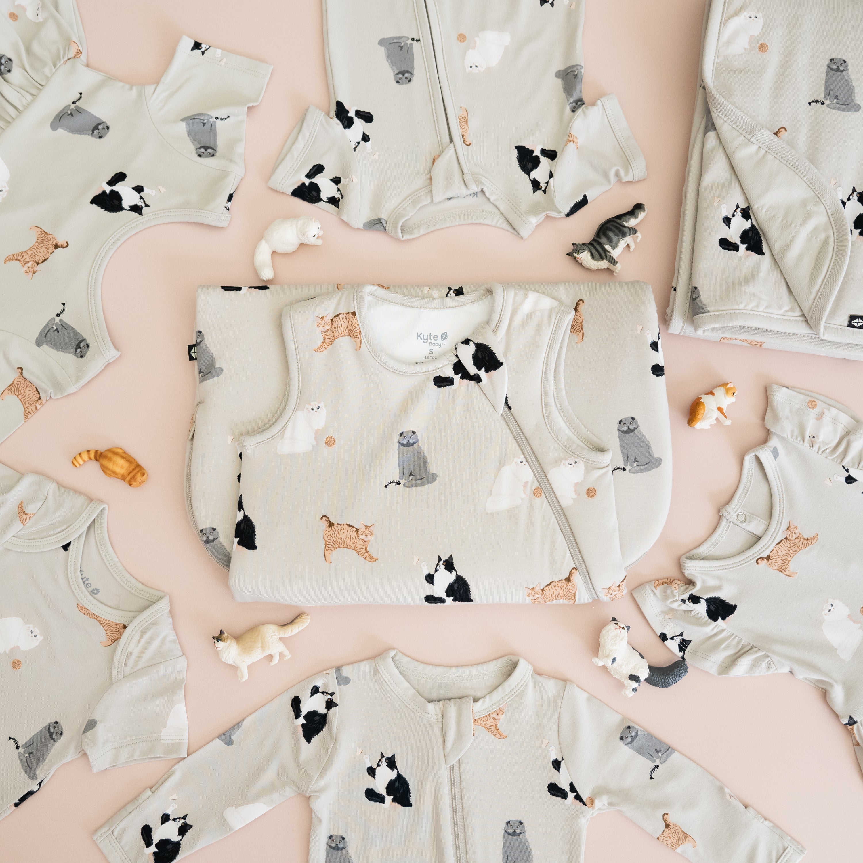 cat print pajamas