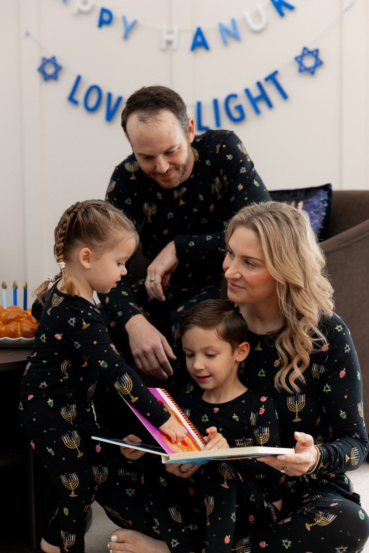 hanukkah pajamas from kyte baby