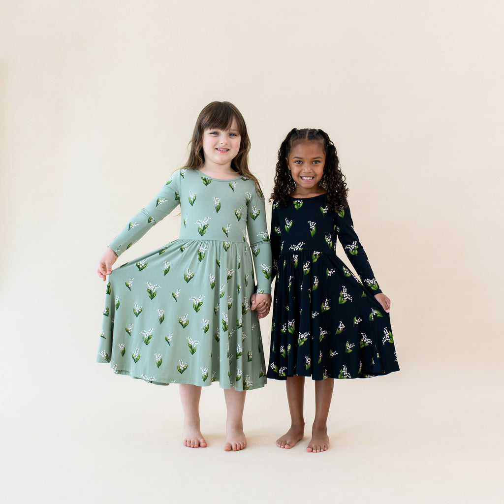 Lily of the Valley Midi Length Skirt