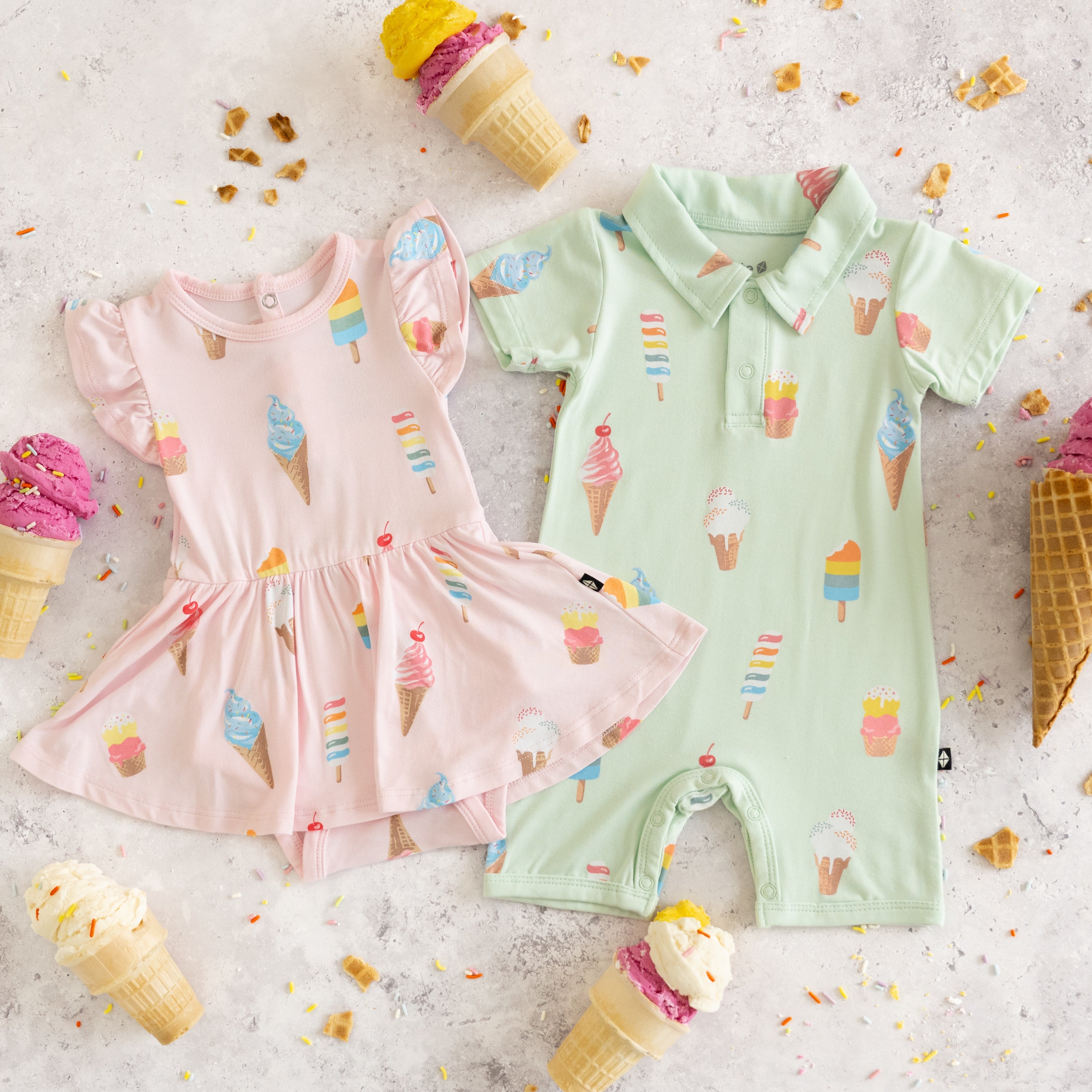 ice cream pajamas