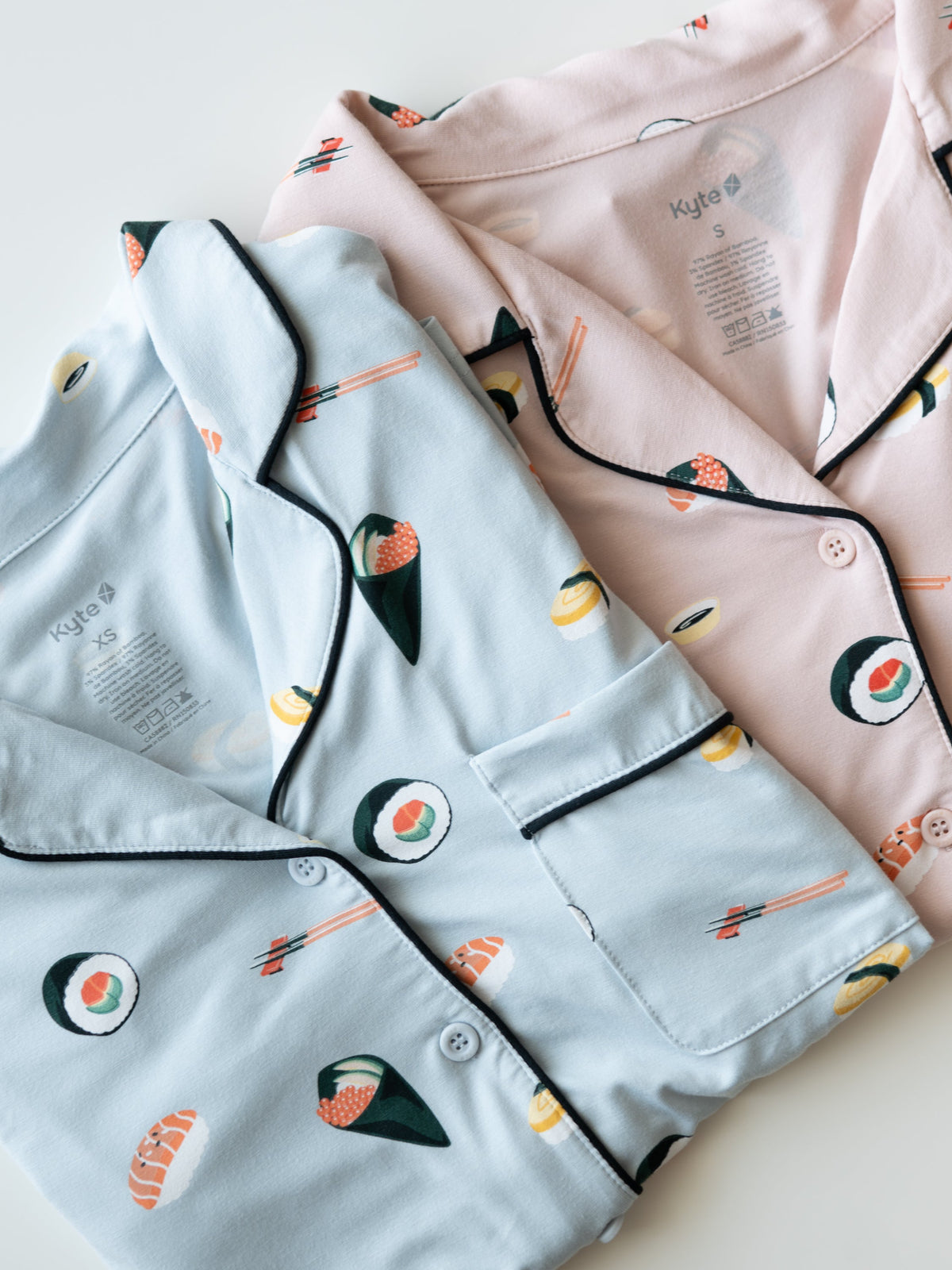 sushi pajamas from kyte baby