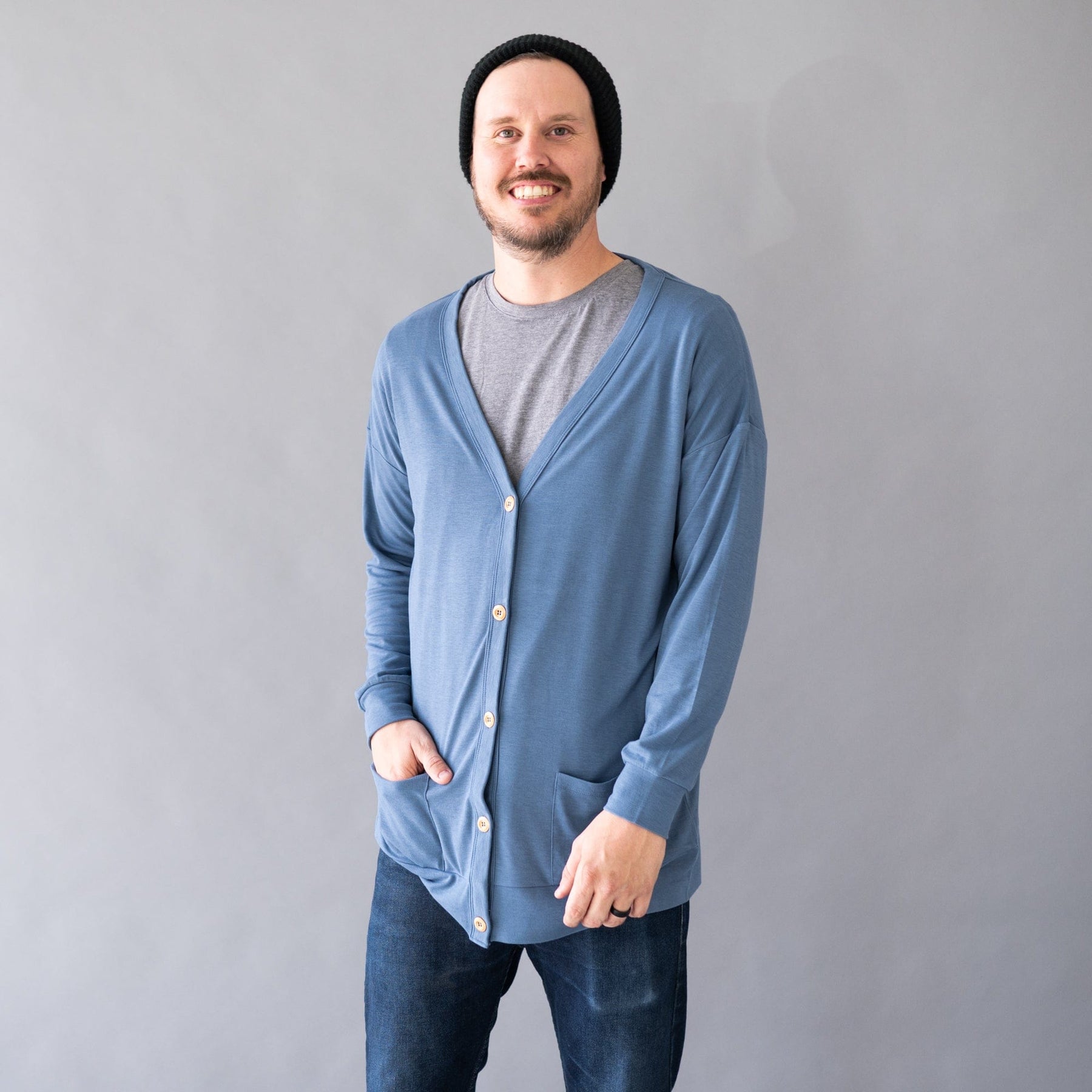 Adult Bamboo Jersey Cardigans