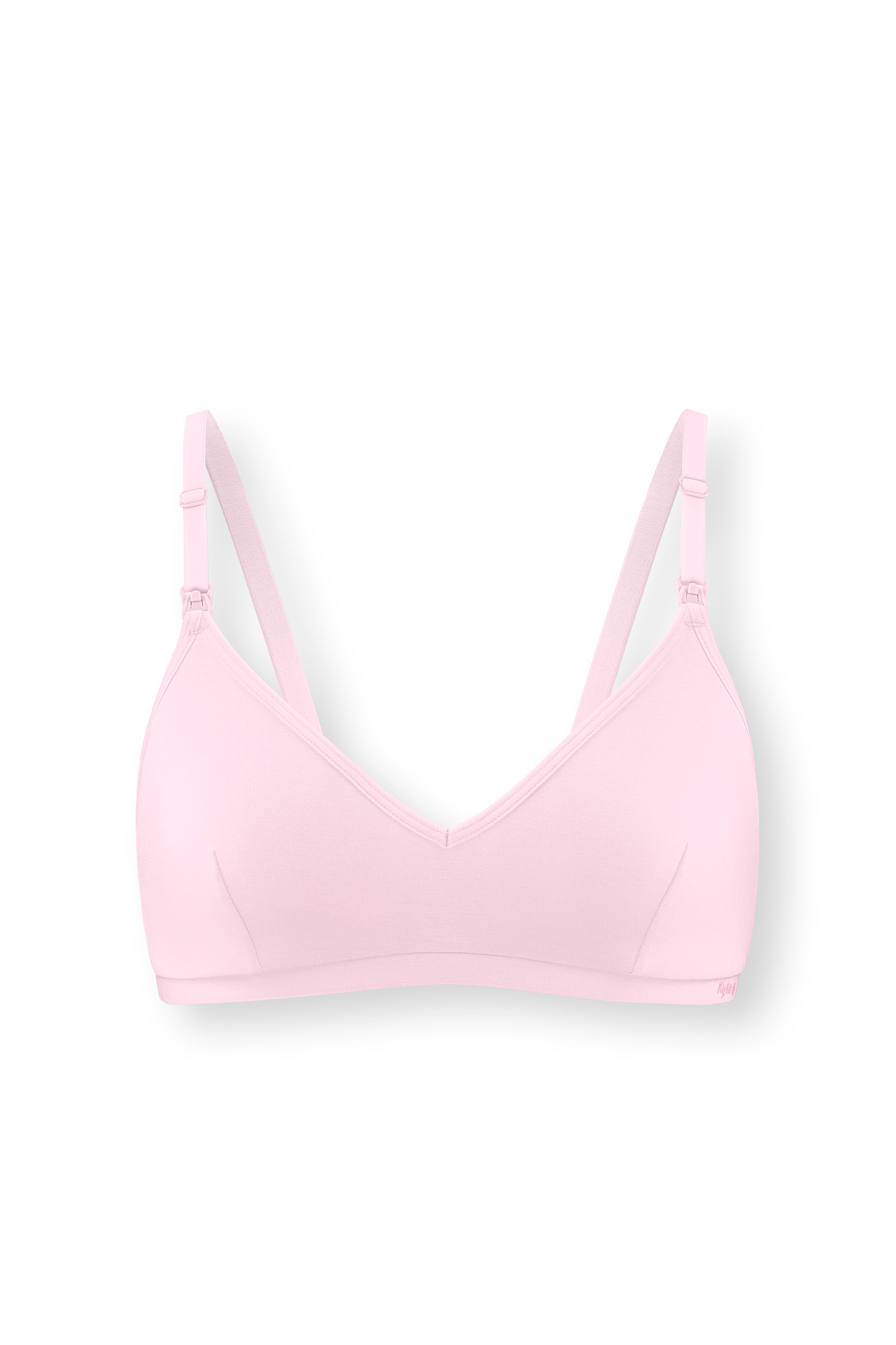 Women's Nursing Bra in Peony on white background