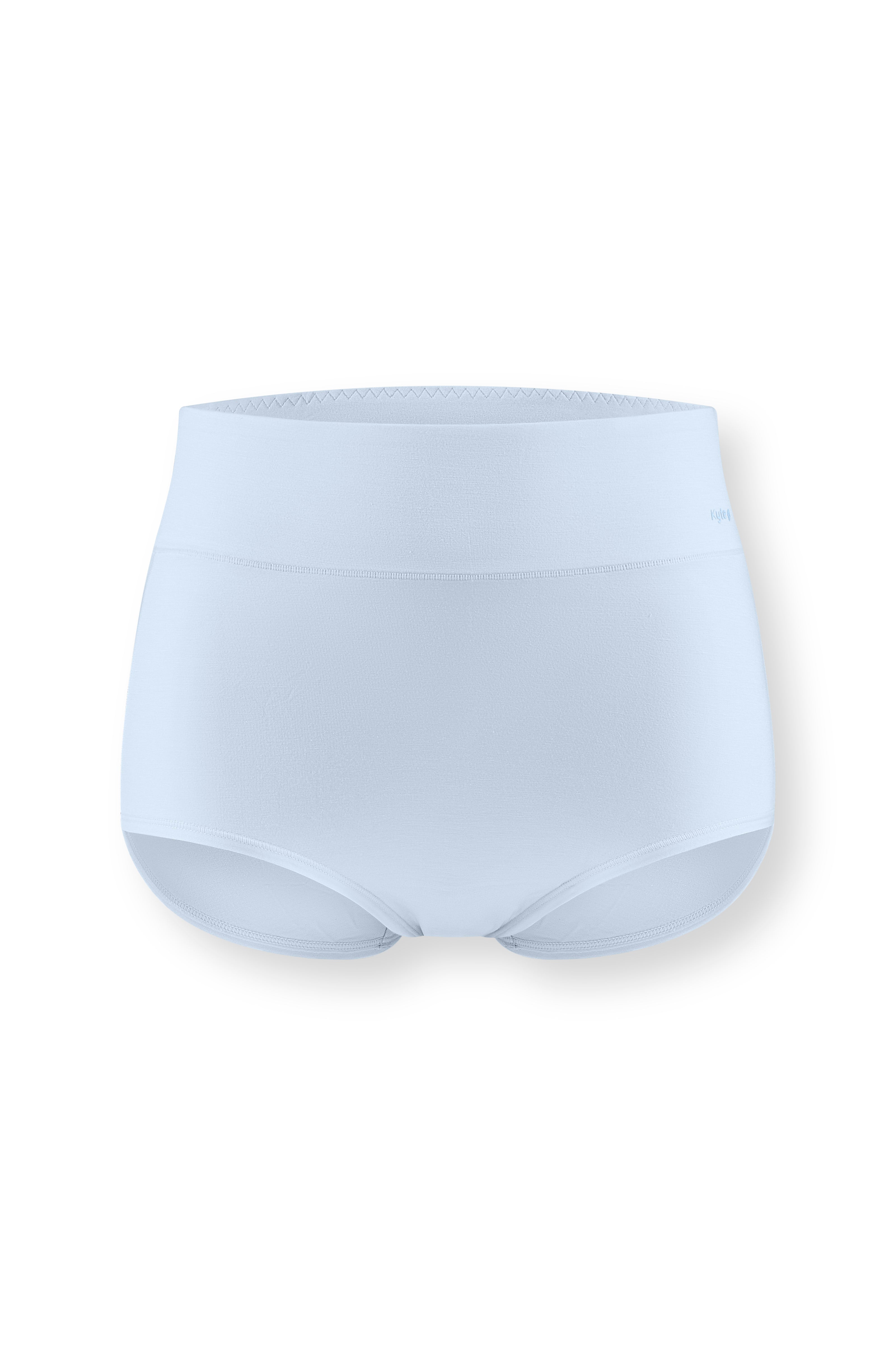 Women's High-Waisted Brief in Breeze on white background