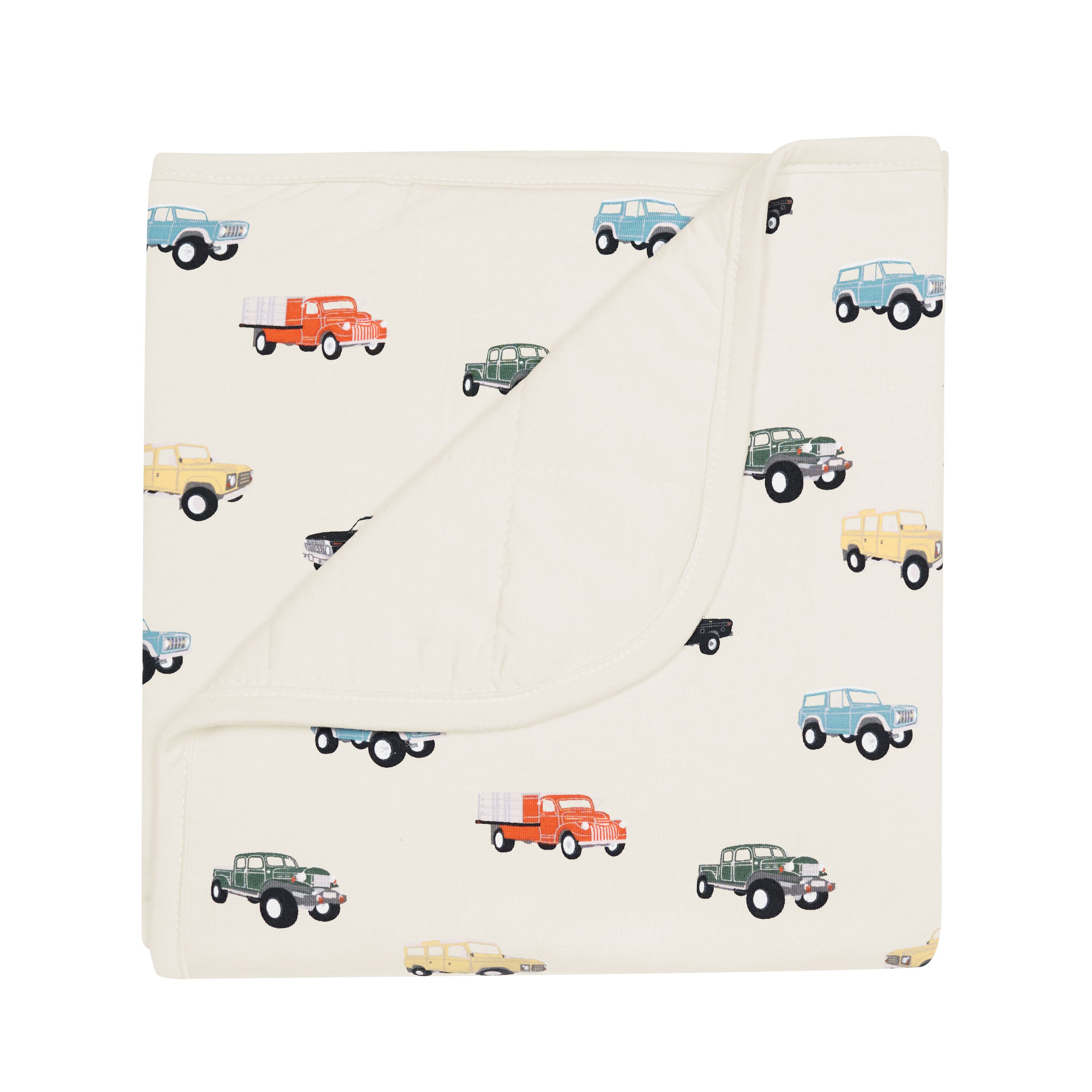 Baby Blanket in Vintage Truck