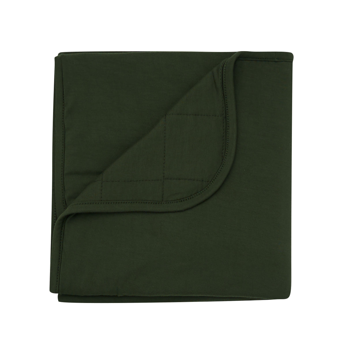 Green Baby Blanket in Fir 1.0 TOG