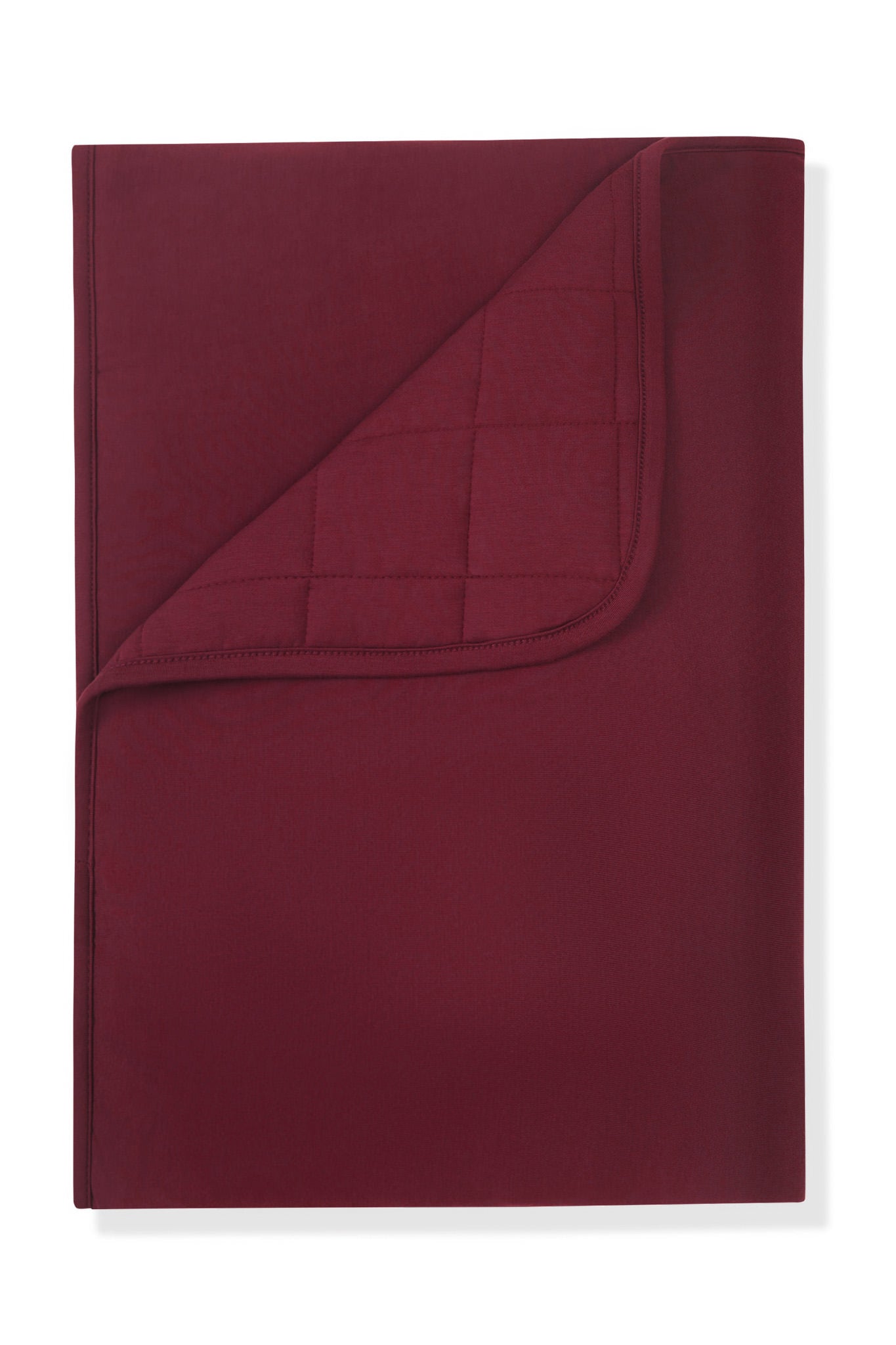 Toddler Blanket 2.5 Tog in Burgundy on a white background