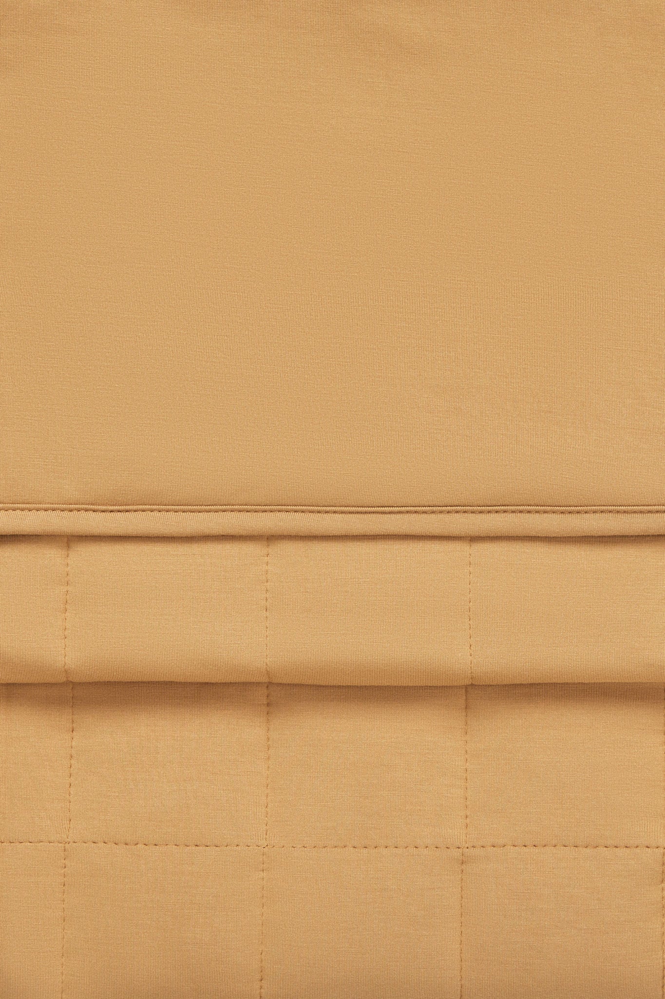 Front and Back side of Toddler Blanket in Ochre 2.5