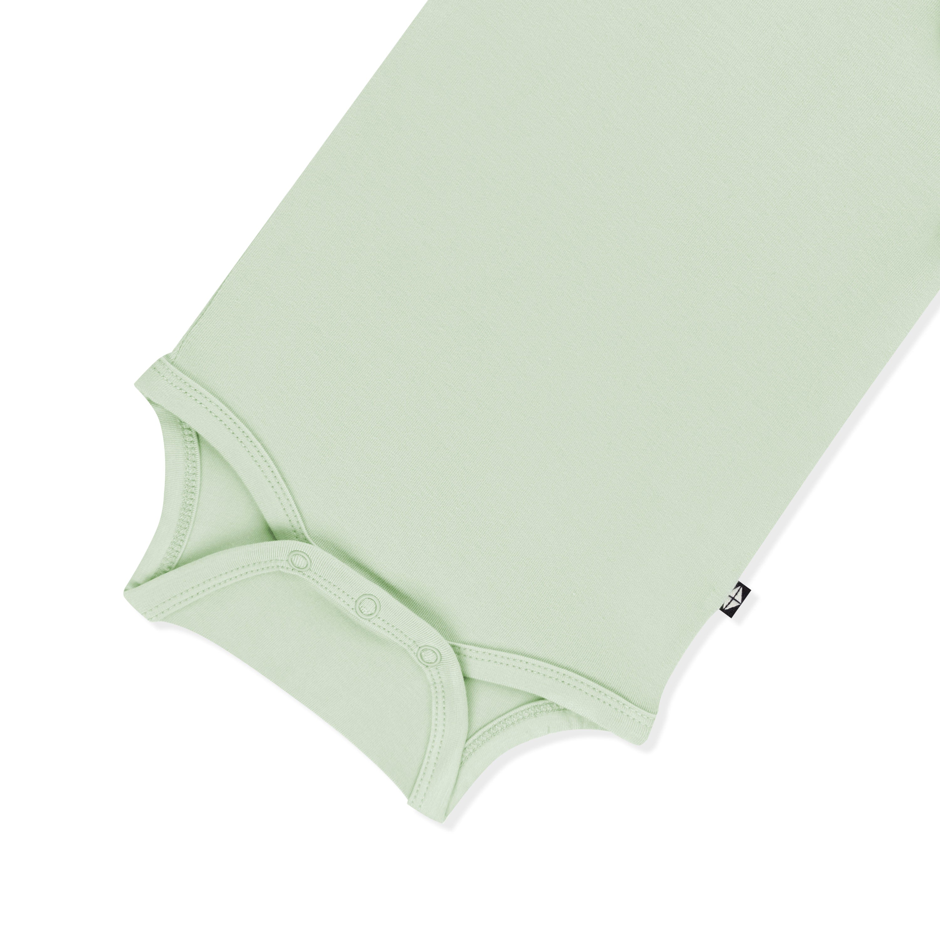 Snap closure on the Bodysuit in Basil