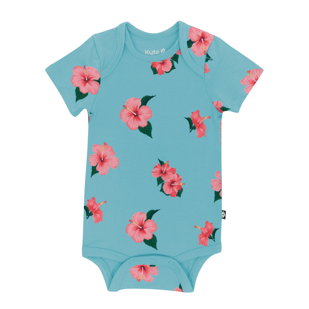 Bodysuit in Hibiscus