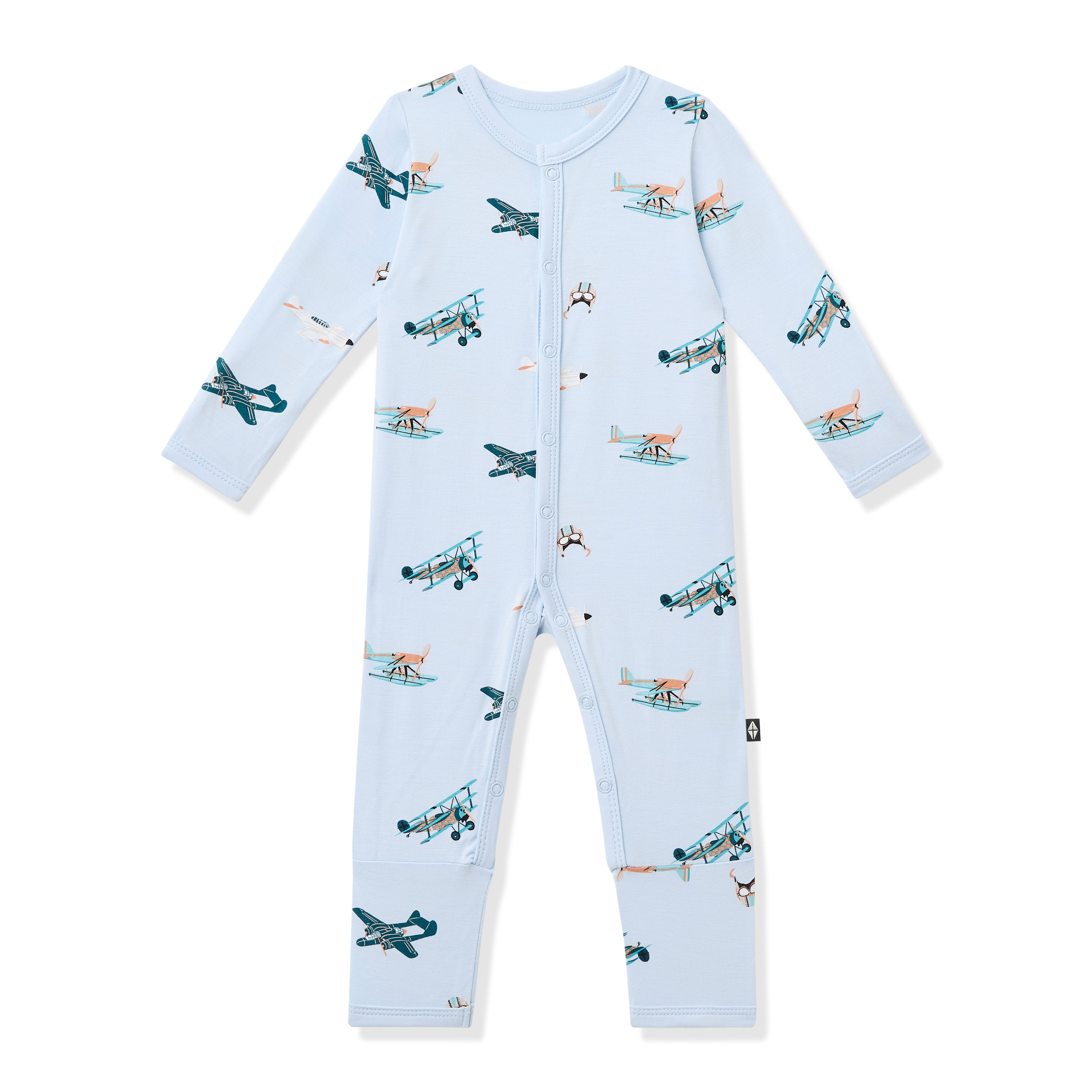 Product photo of the Romper in Take Off on a white background
