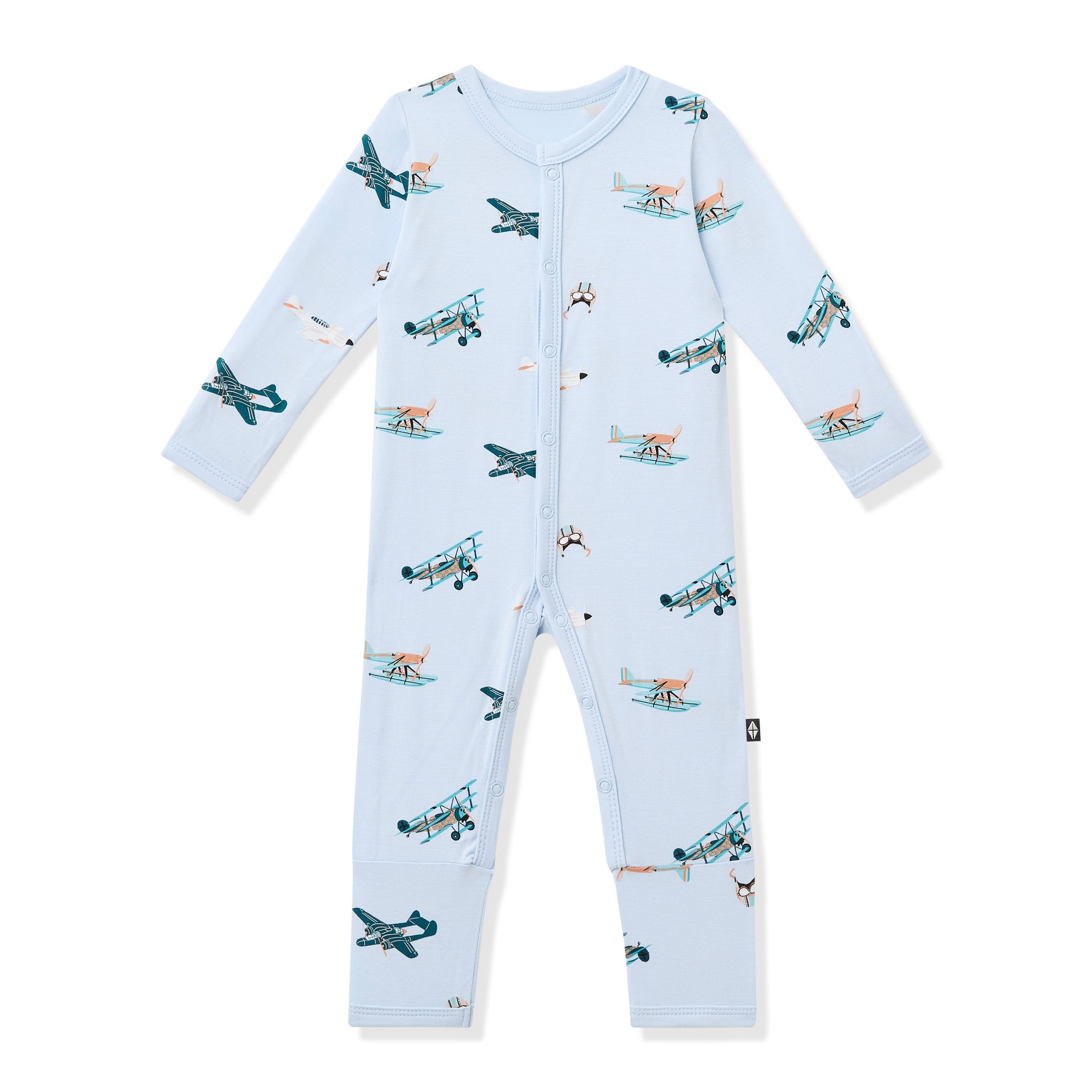 Product photo of the Romper in Take Off on a white background